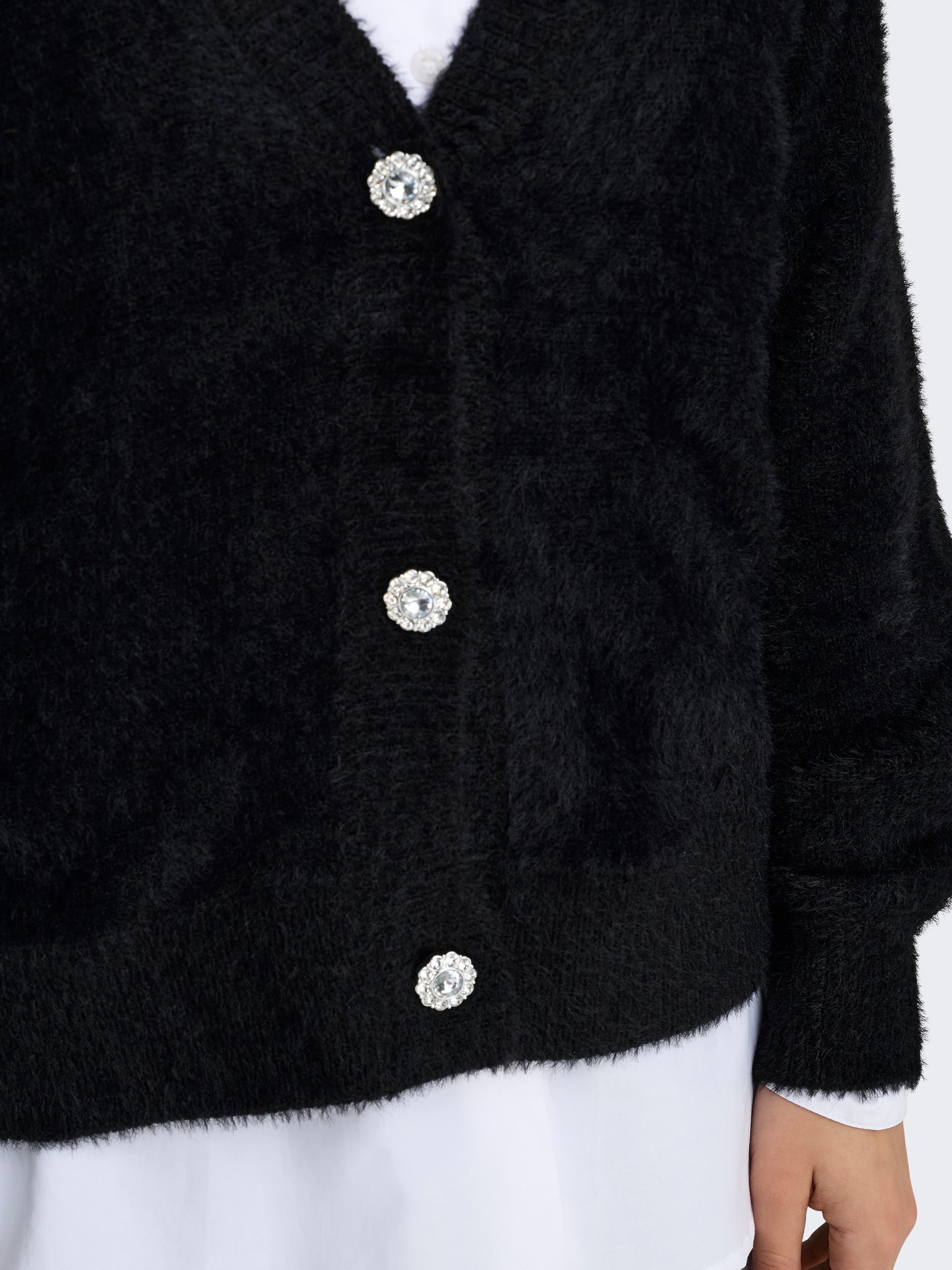 ONLY Strickjacke »ONLELLA PIUMO LS CARDIGAN KNT NOOS«