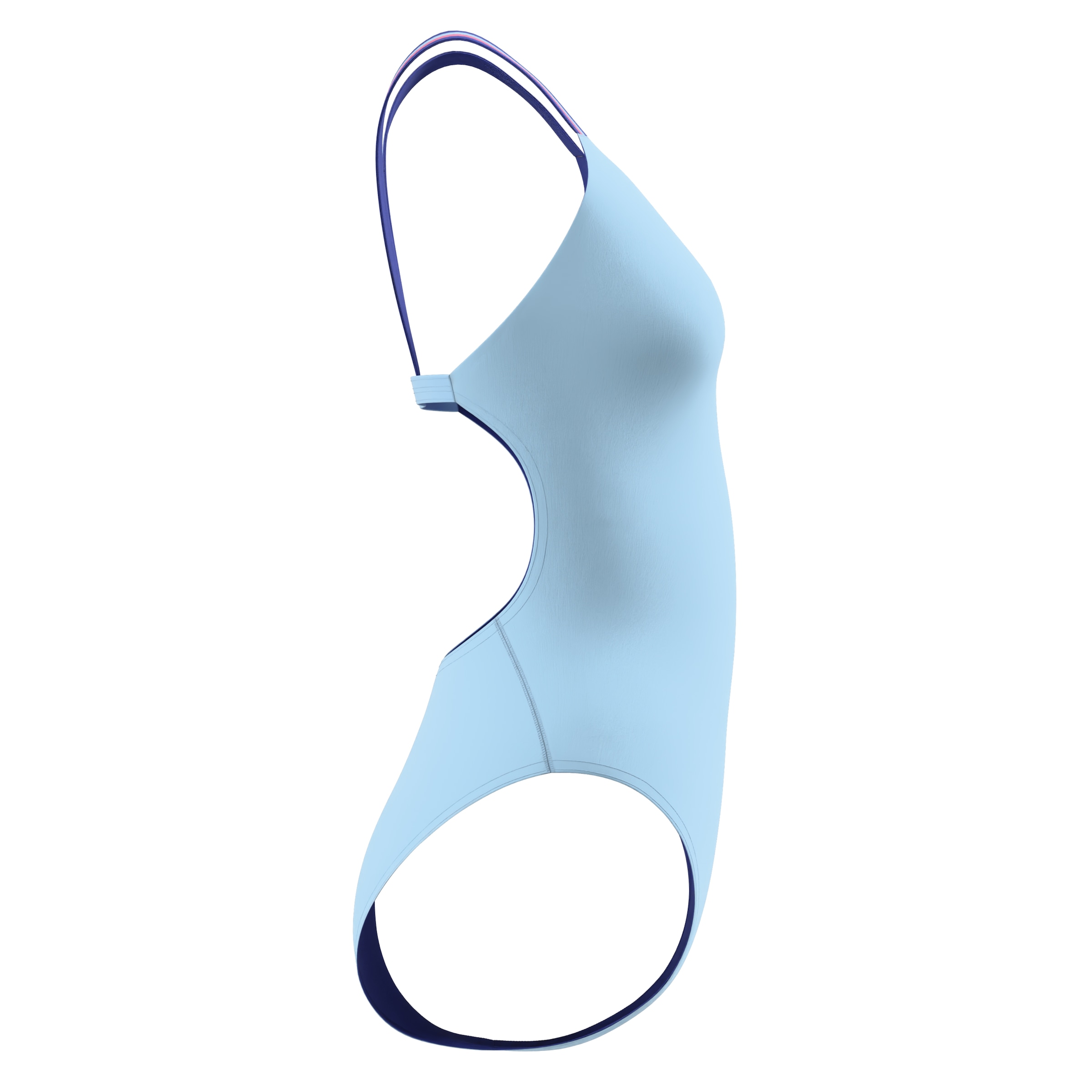 Speedo Badeanzug »FL SOLID COMFORT V-BACK LTBLU«
