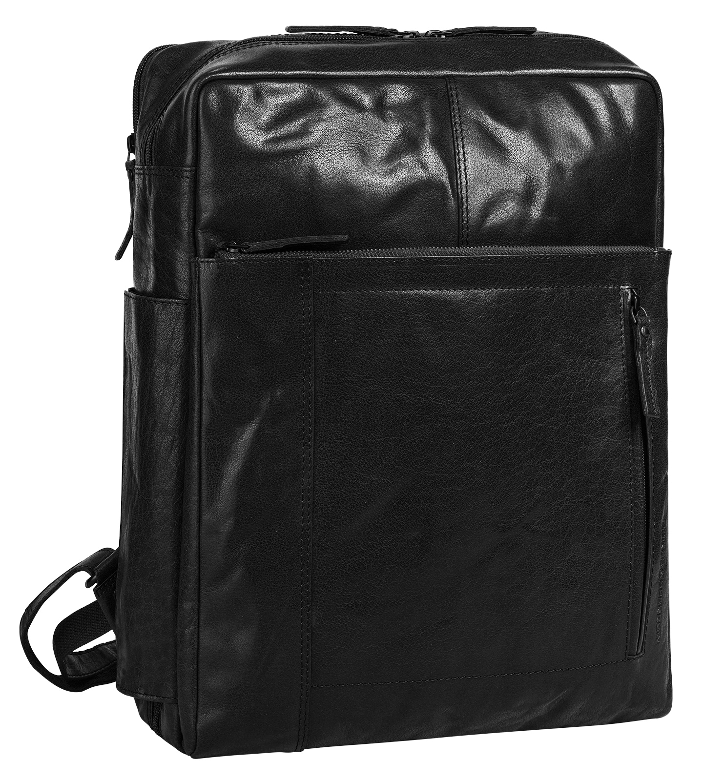 Spikes & Sparrow Laptoprucksack »SPIKES & SPARROW Herren, Damen echt Leder« echt Leder