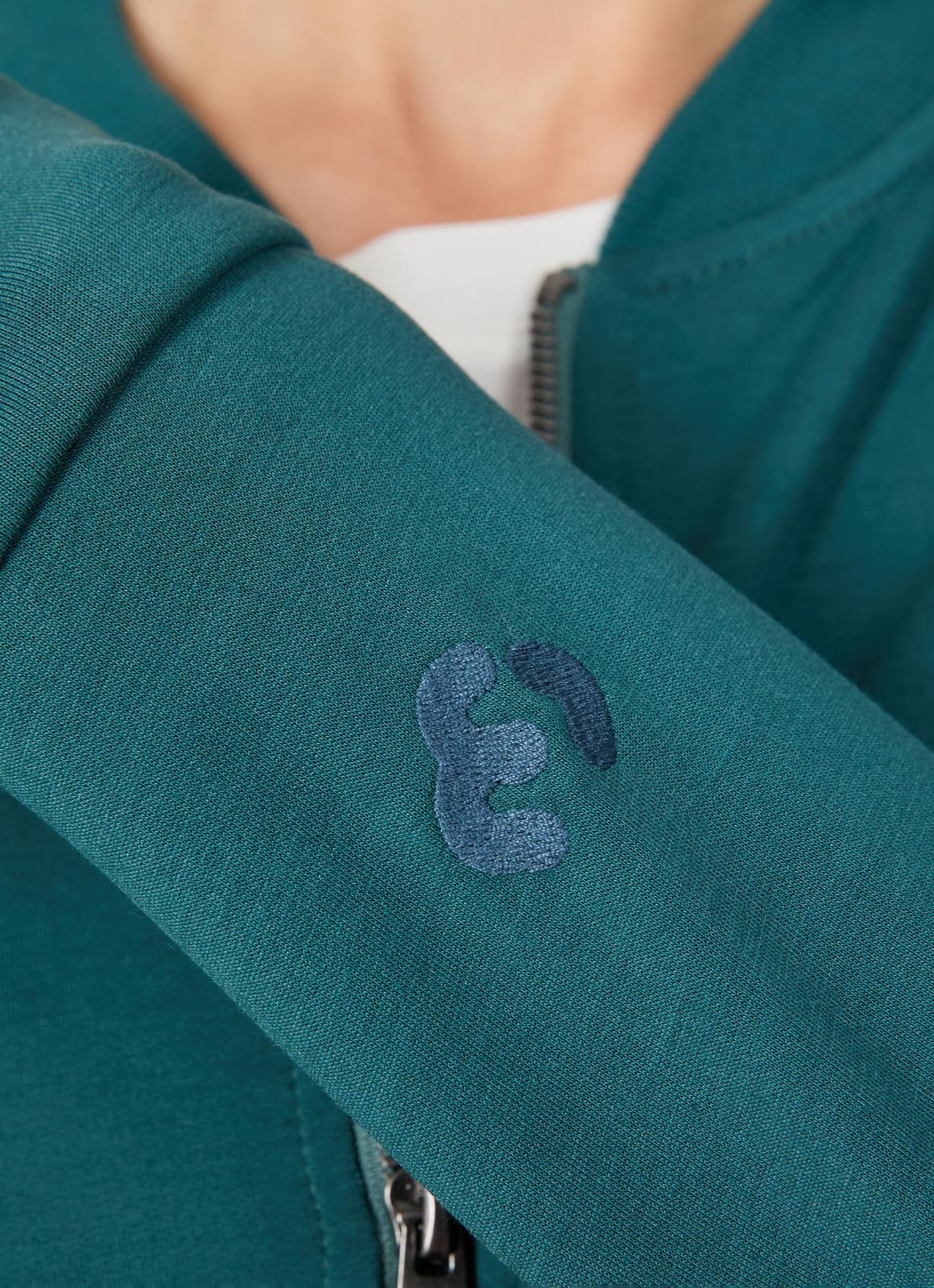 Ragwear Veste sweat »KENIANE« non brossé avec teneur en viscose pour finition sportive