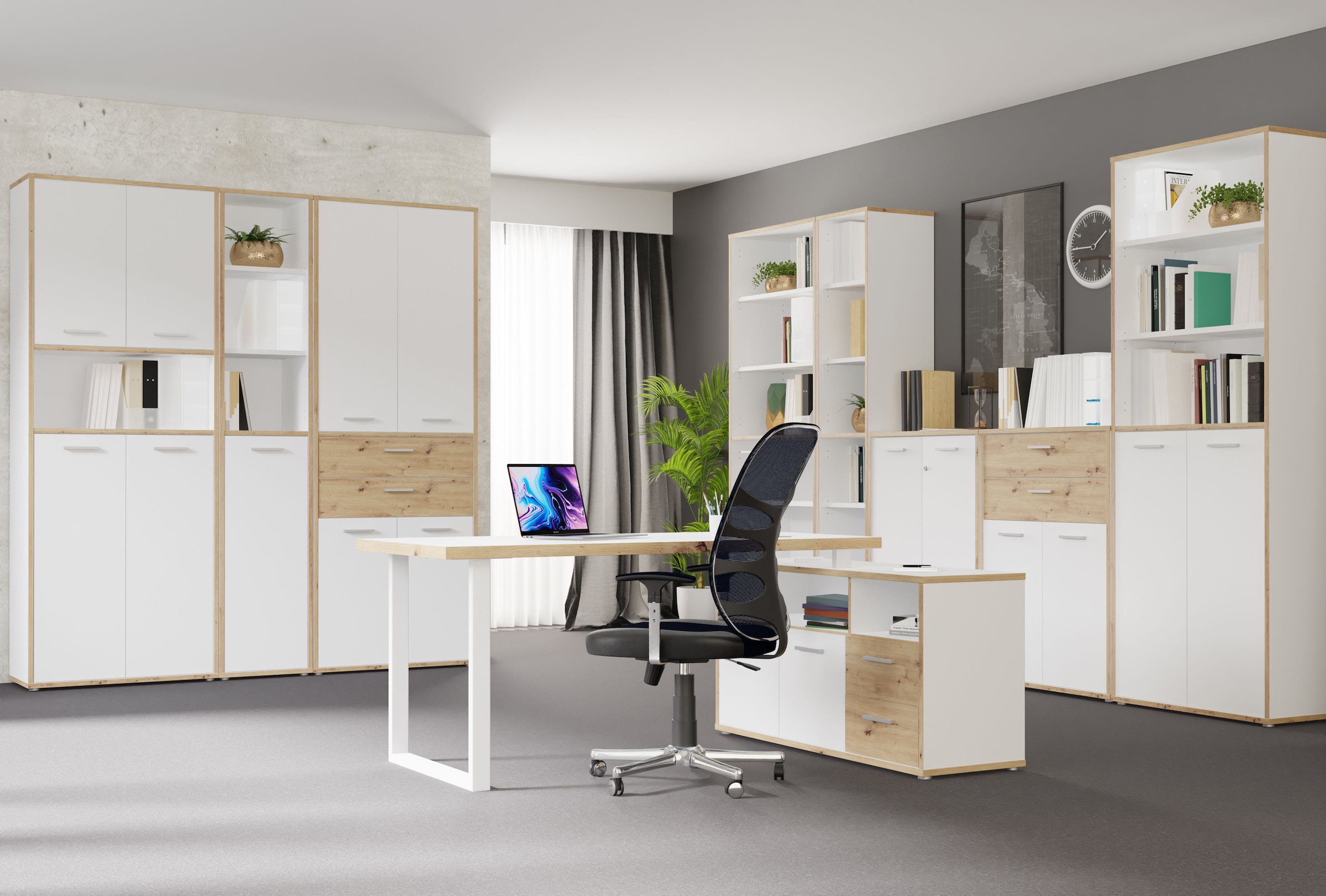FORTE Étagère à dossiers »Keflav« Largeur 44,8 cm