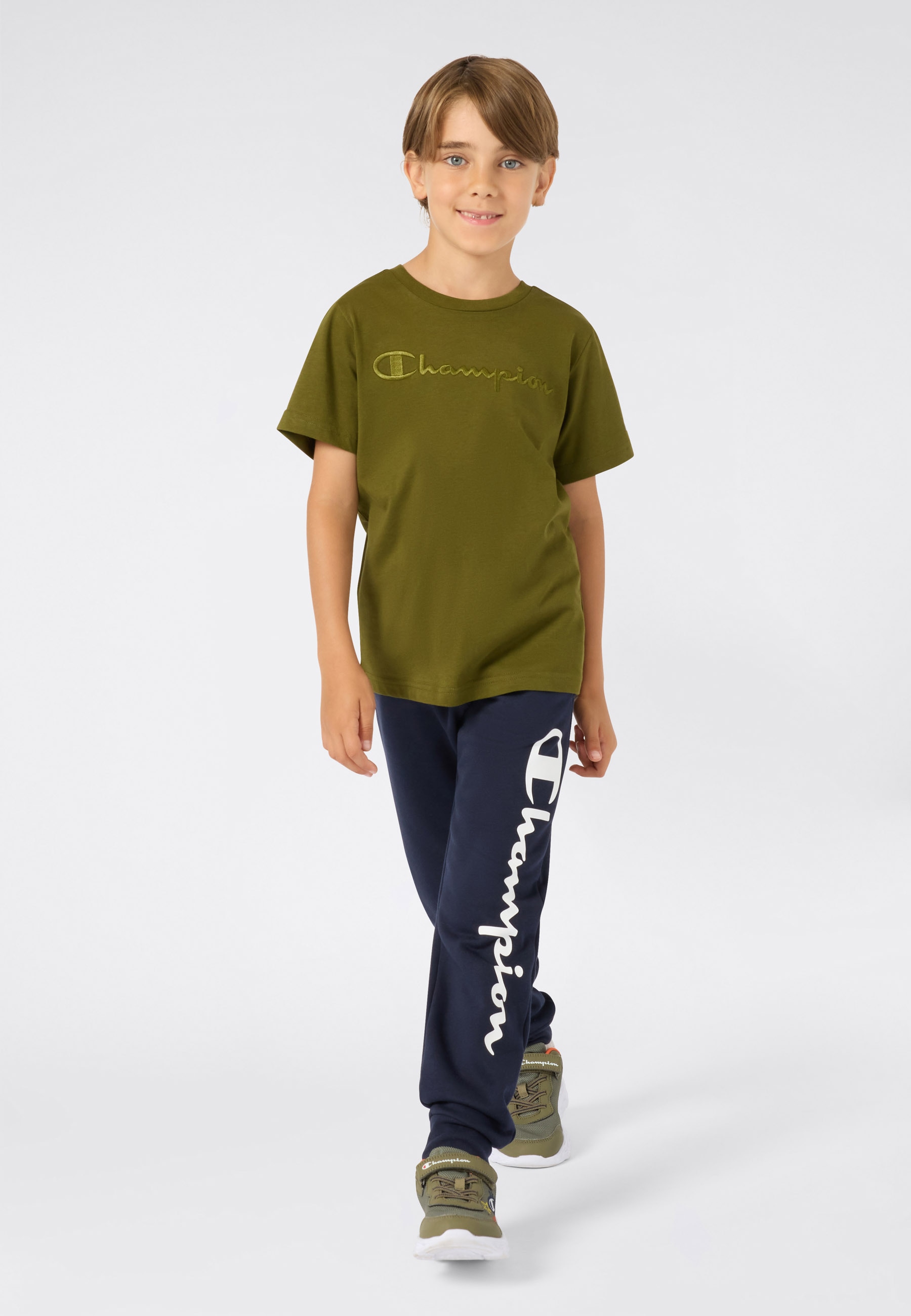 Champion T-Shirt »ICONS TONAL Crewneck T-Shirt with Large Logo« 1 tlg.