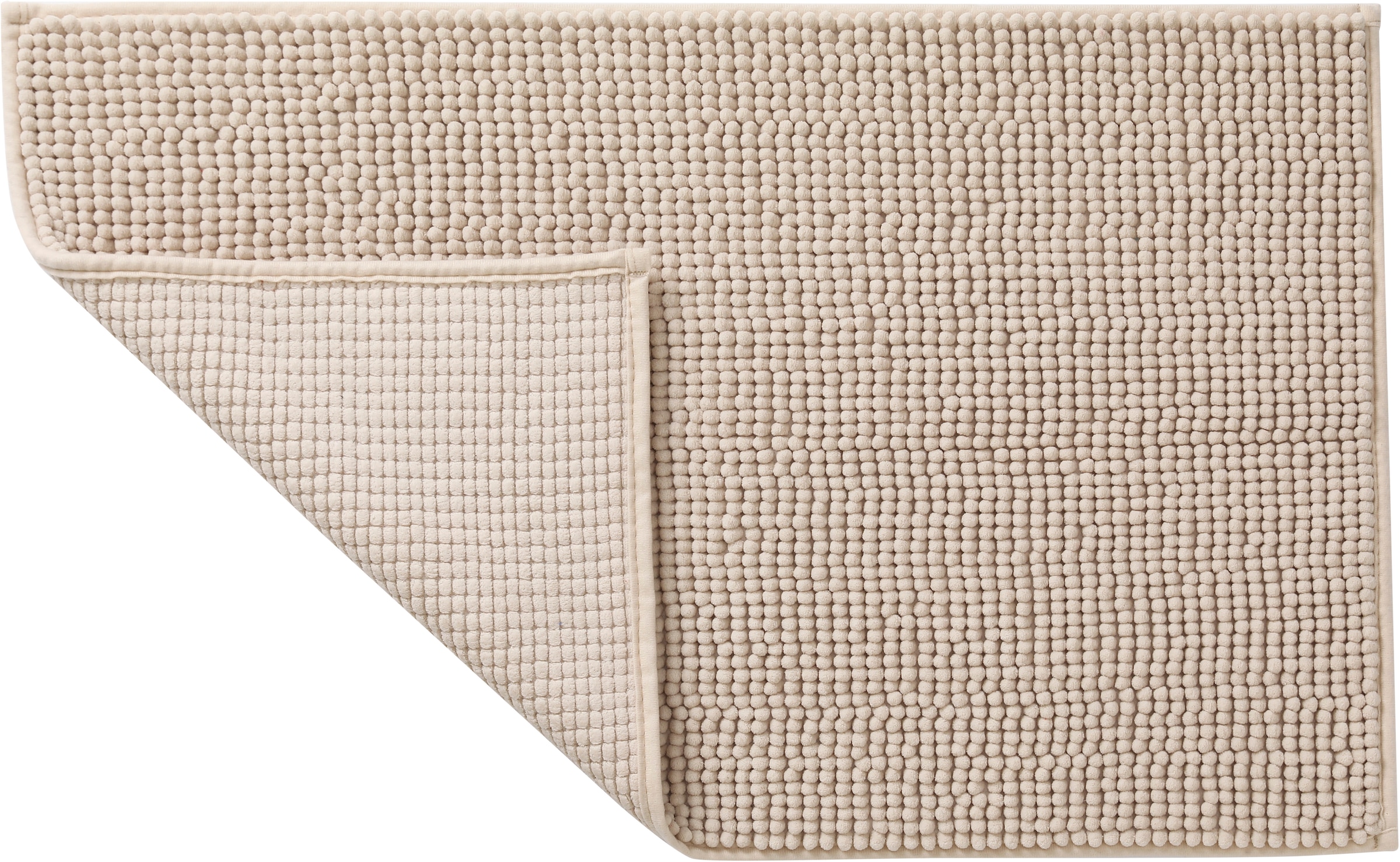 GOODproduct Tapis de bain »Vanessa Chenille, Badvorleger, Badezimmer Teppich, Duschvorleger« Höhe 15 mm Uni Farben, besonders weich