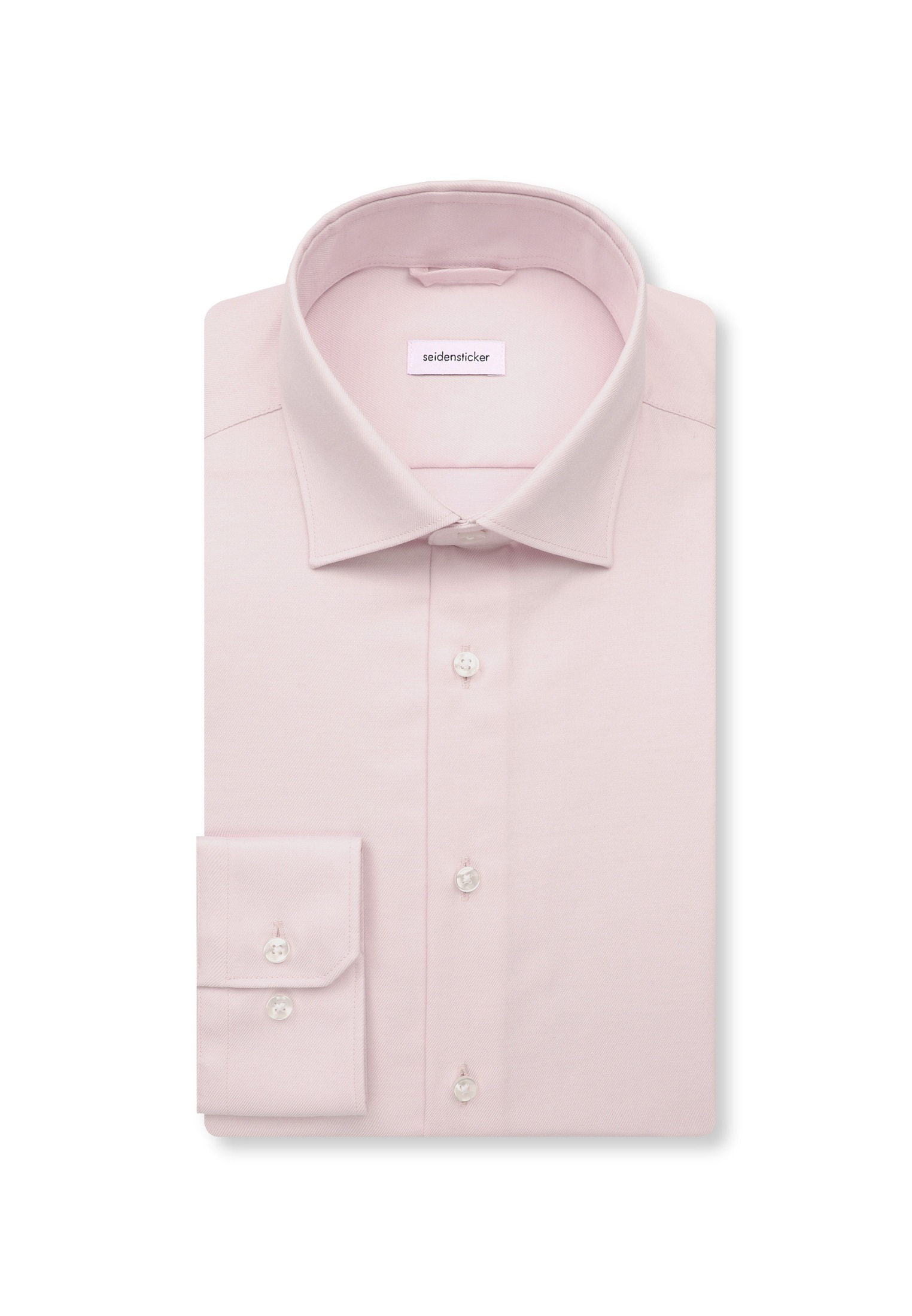 seidensticker Chemise d'affaires »Schwarze Rose« Slim 1/1 Kentkragen Uni