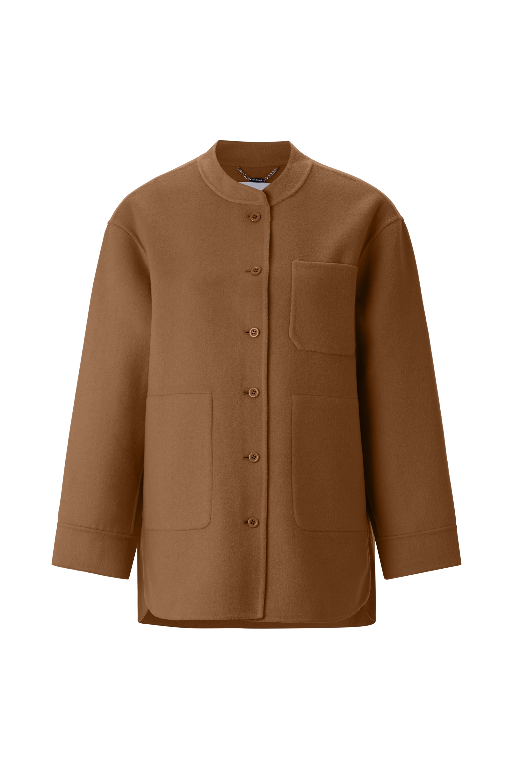 RICHROYAL Veste chemise Overshirt, Stehkragen