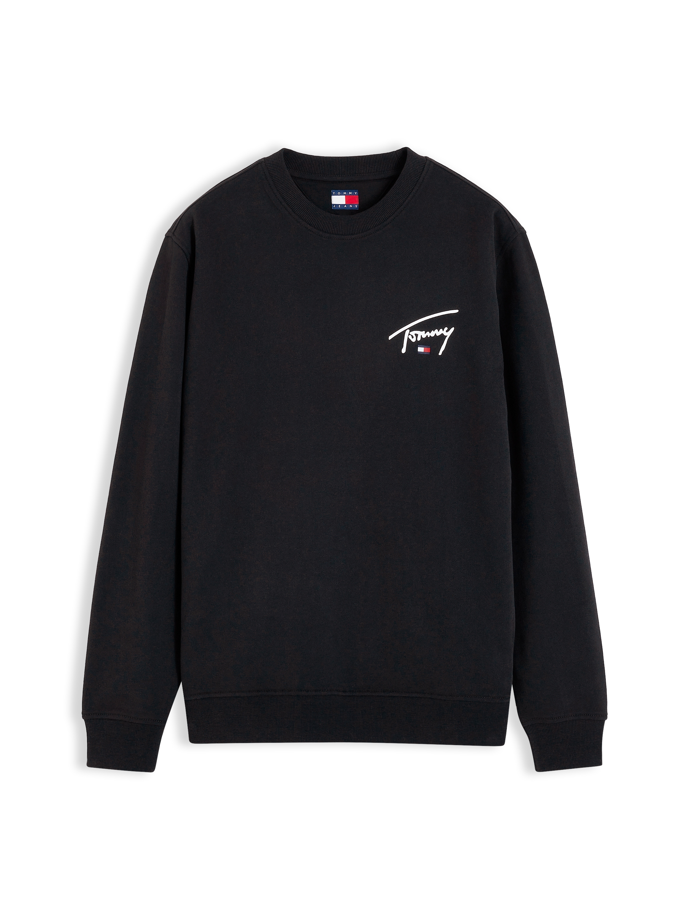 Tommy Jeans Sweat-shirt »REGULAR ENTRY SIGNATURE«, Coupe régulière avec col rond
