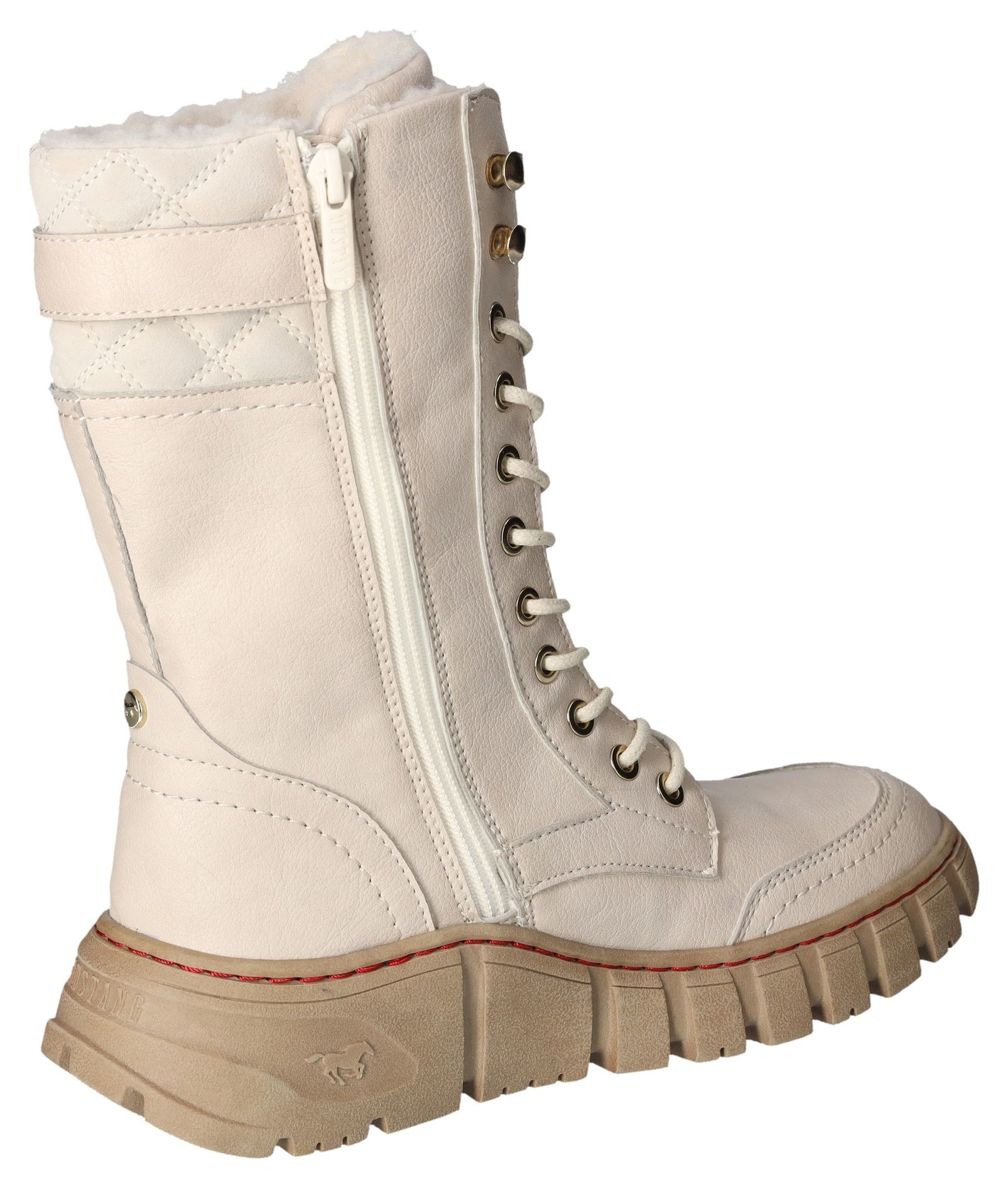 Mustang Shoes Bottes d'hiver  , Schnürboots, Snowboots, Profilsohle mit Innenreissverschluss