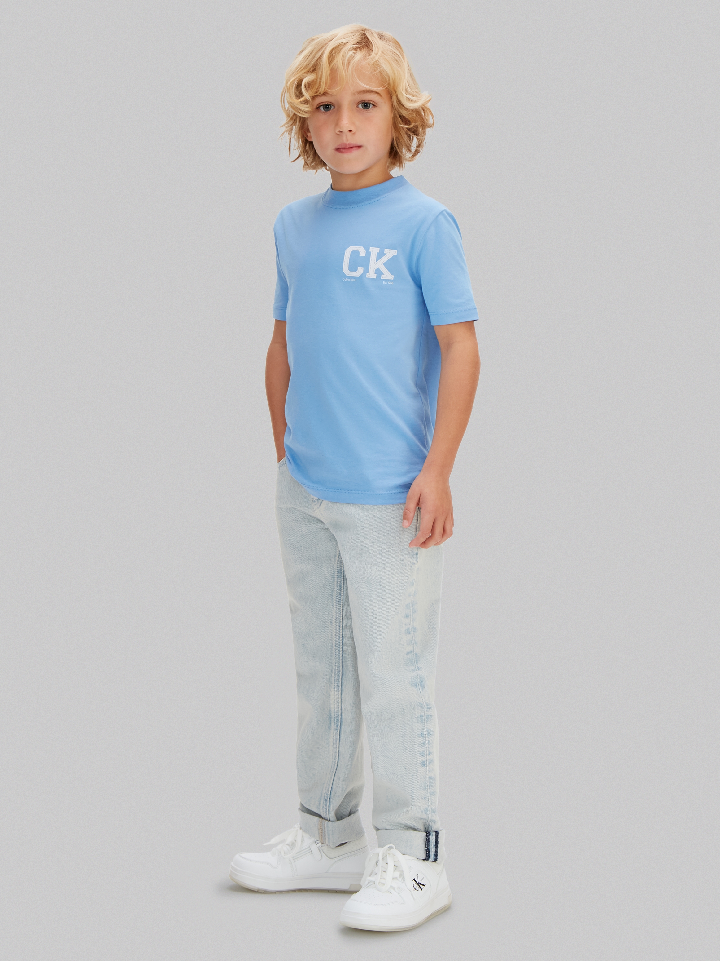 Calvin Klein Jeans T-shirt Regular fit für Kinder