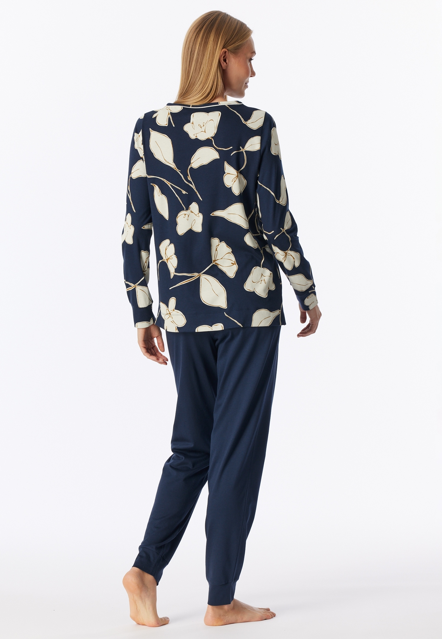 Schiesser Pyjama »Comfort Nightwear« 2 avec encolure ronde