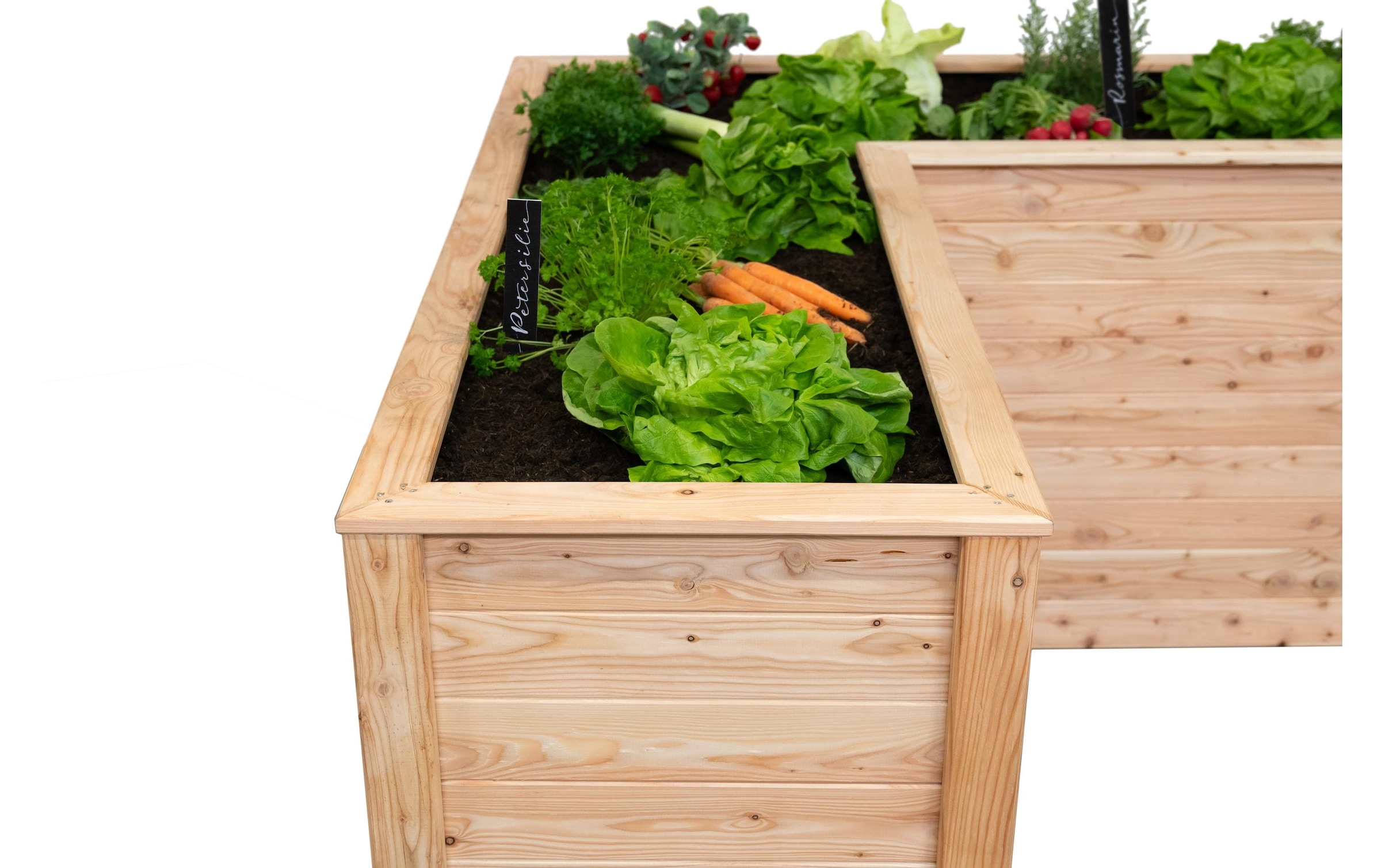WESTMANN Lit surélevé »Lärchenholz Hochbeet »Klassik L 170«« Bac de jardin d'angle, naturel