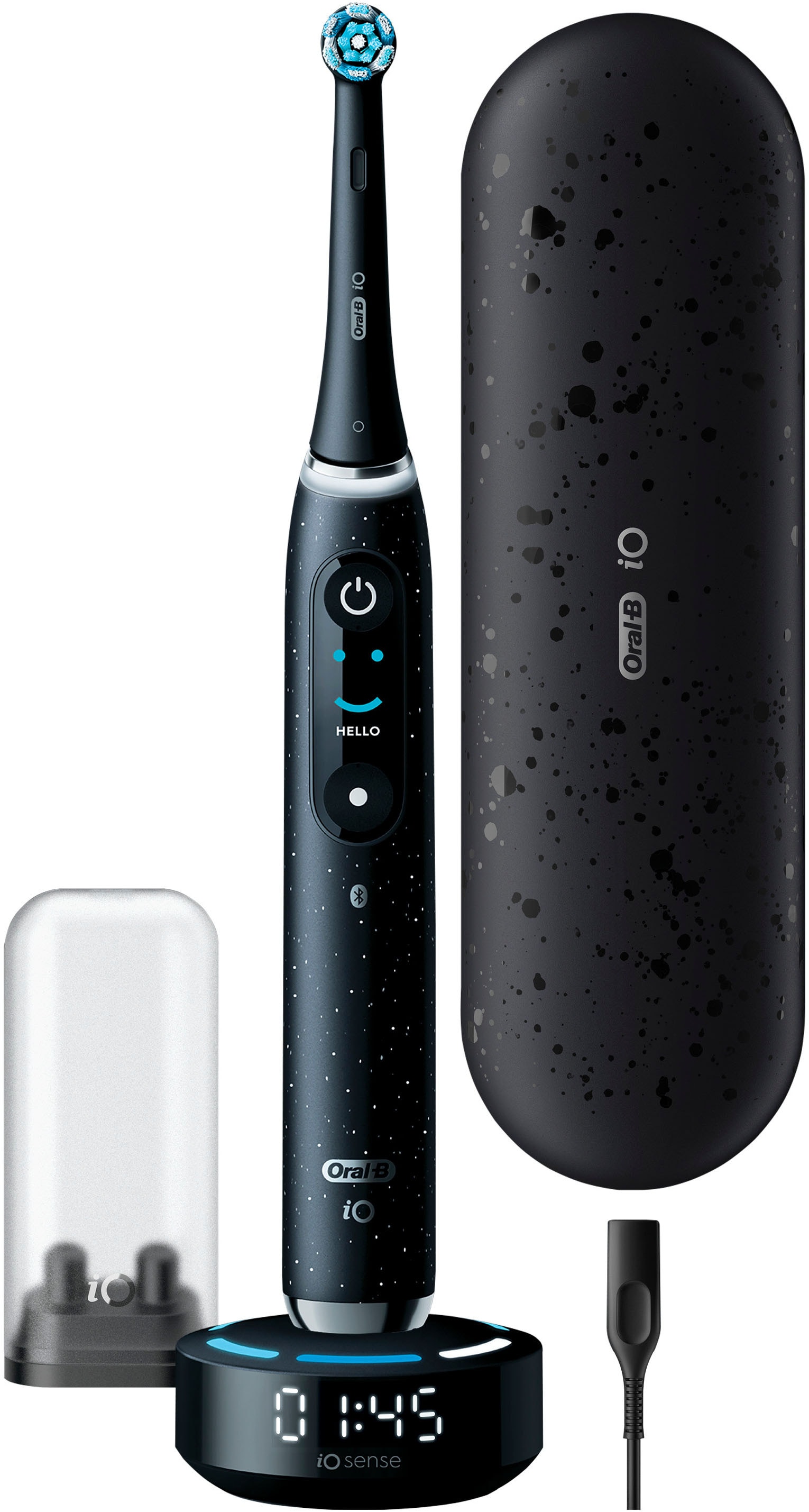 Oral-B Brosse à dents électrique »iO Series 10 Luxe Edition« 1 cuis Aufsteckbürsten Magnet-Technologie