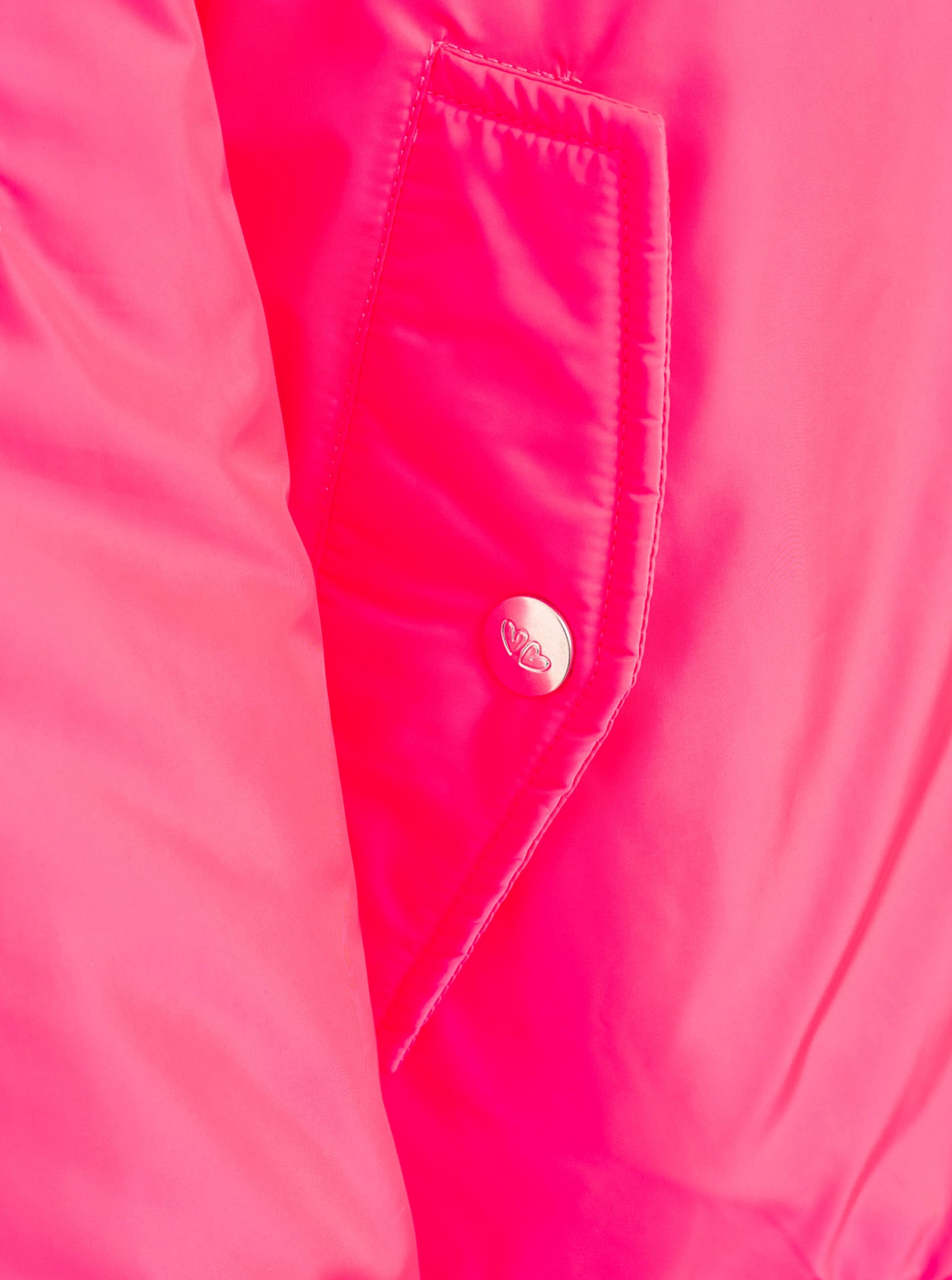 Zwillingsherz Bomberjacke »"Happy"« ohne Kapuze verdeckter Reissveschluss, Taschen