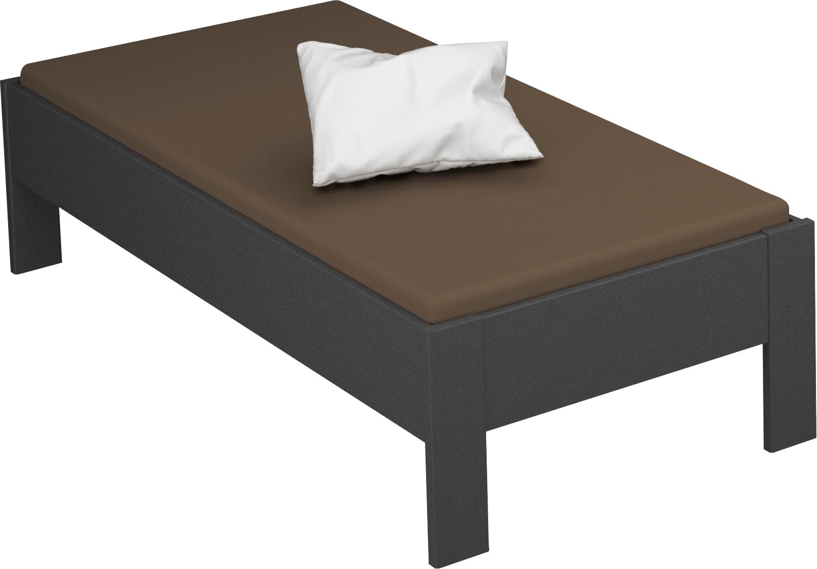 rauch Lit futon »Aditio« tête de lit en tissu tissé avec passepoil contrasté