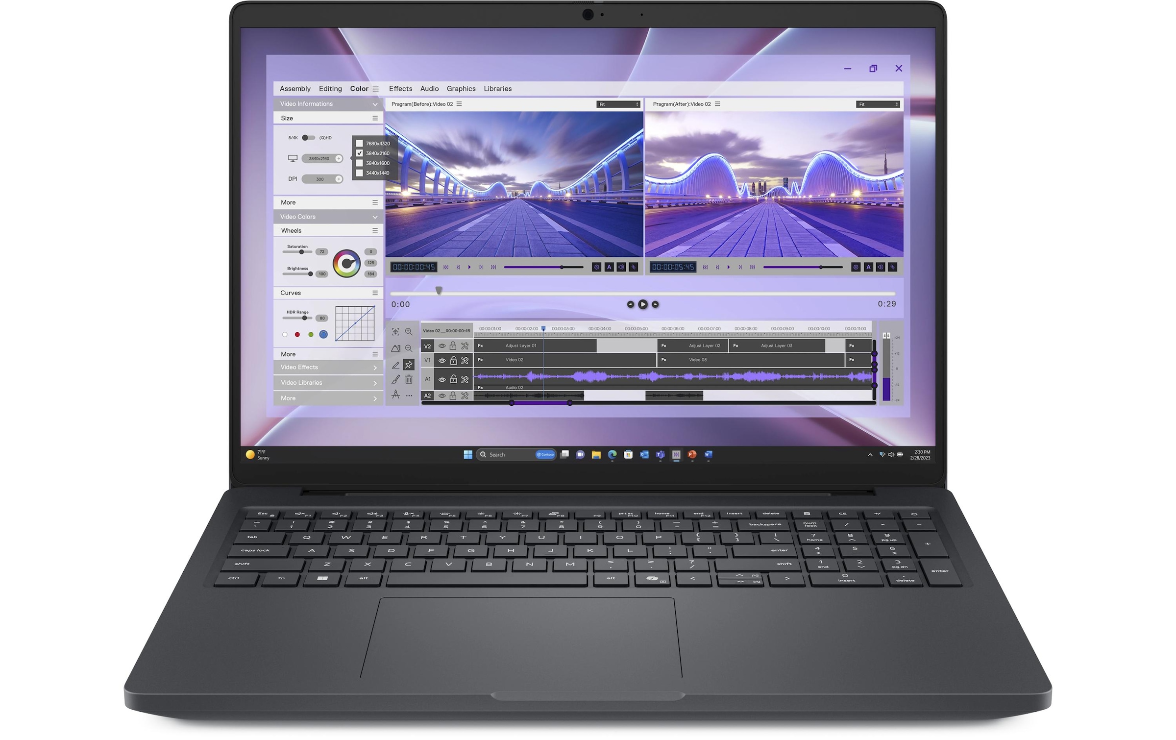 Dell Notebook »Pro Max 16 (U7- 265H, 64GB, 1TB SSD)« 40,64 cm / 16 ″ Intel Core Ultra 7 1.000 GB SSD