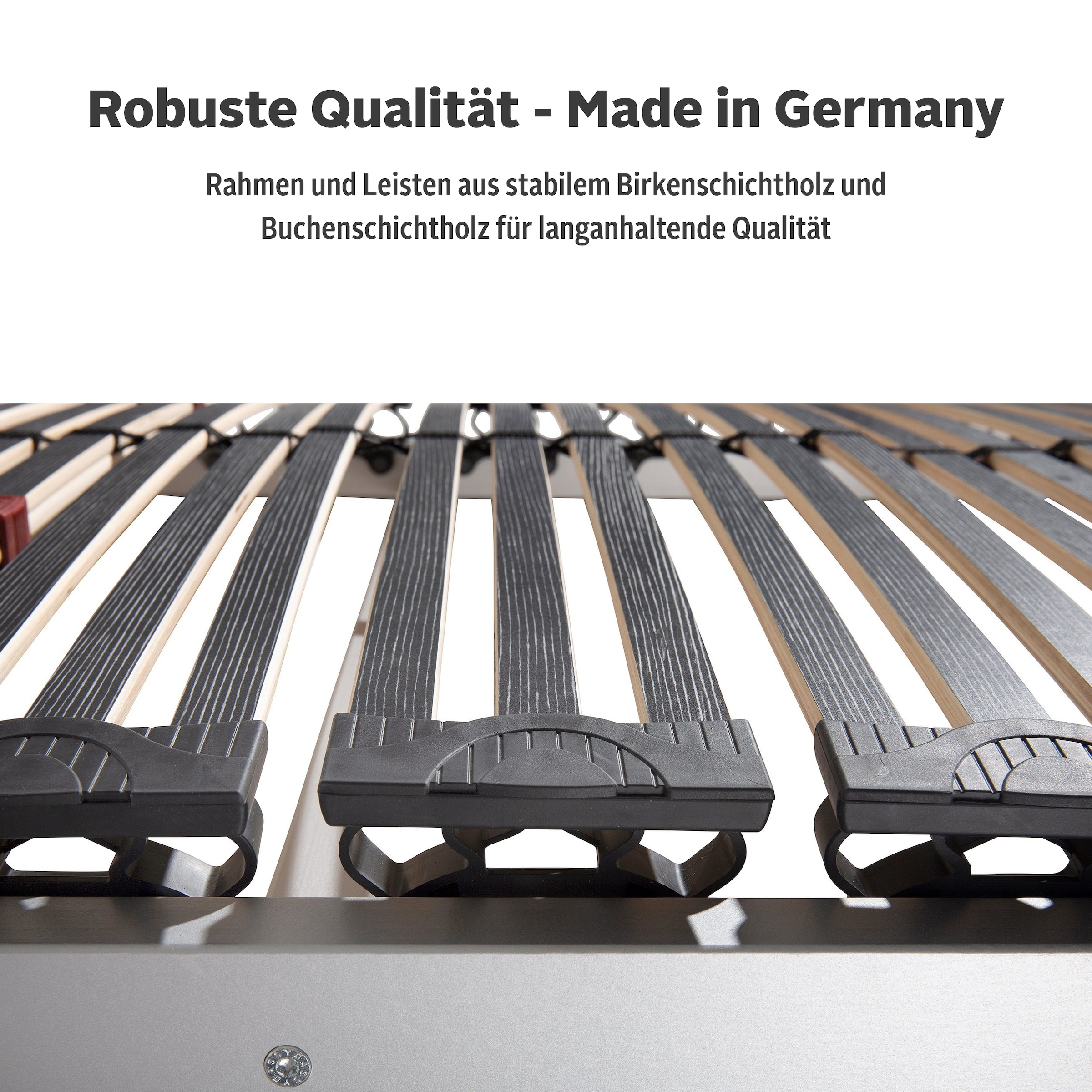 Home affaire Lattenrost »Imke, 90x200, 140x200 cm und weiteren Grössen« Lattenrost für alle Matratzen, langlebig, ergonomisch, 7-Zonen