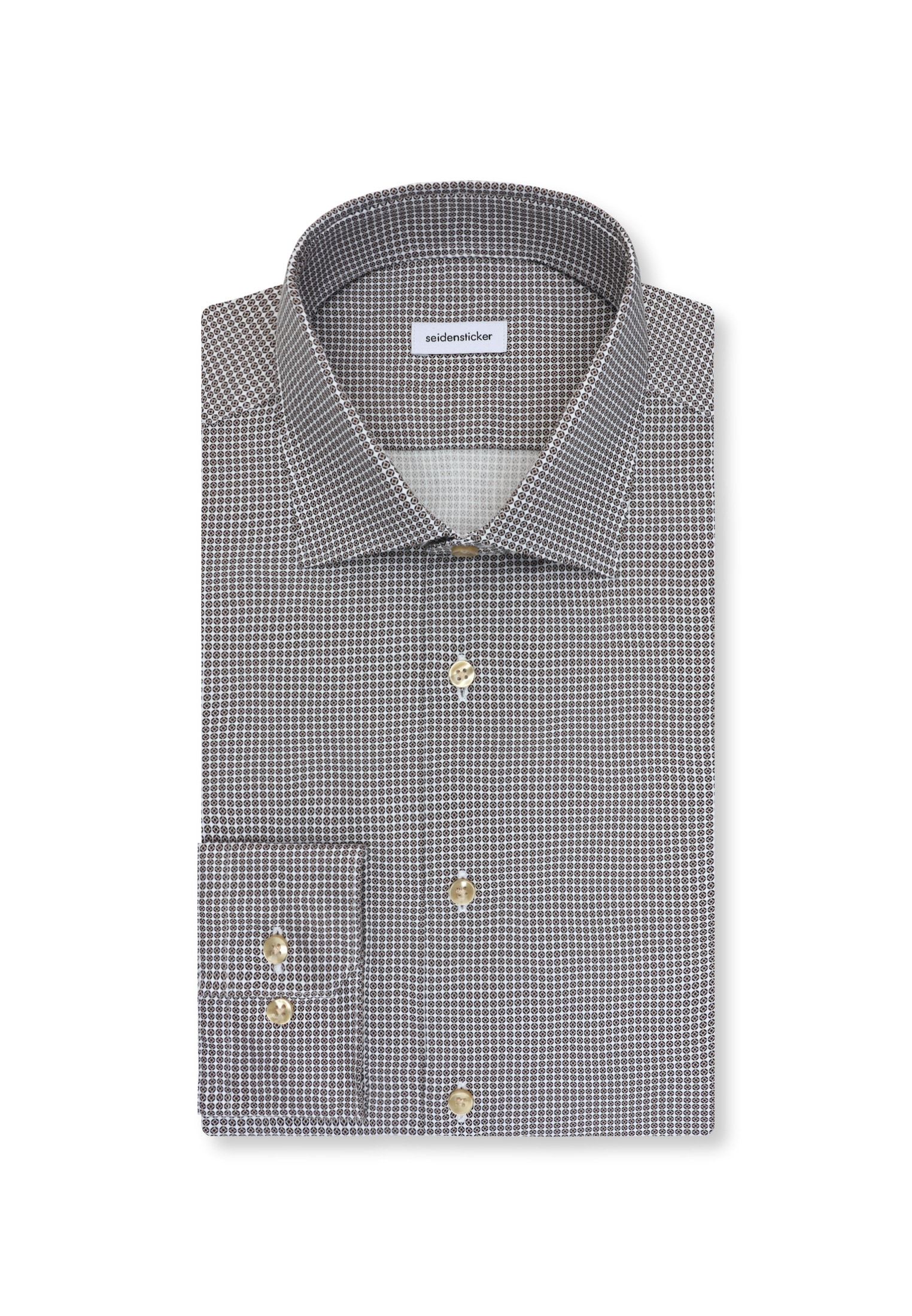 seidensticker Chemise d'affaires »Schwarze Rose« X-Slim 1/1 Kentkragen Druck