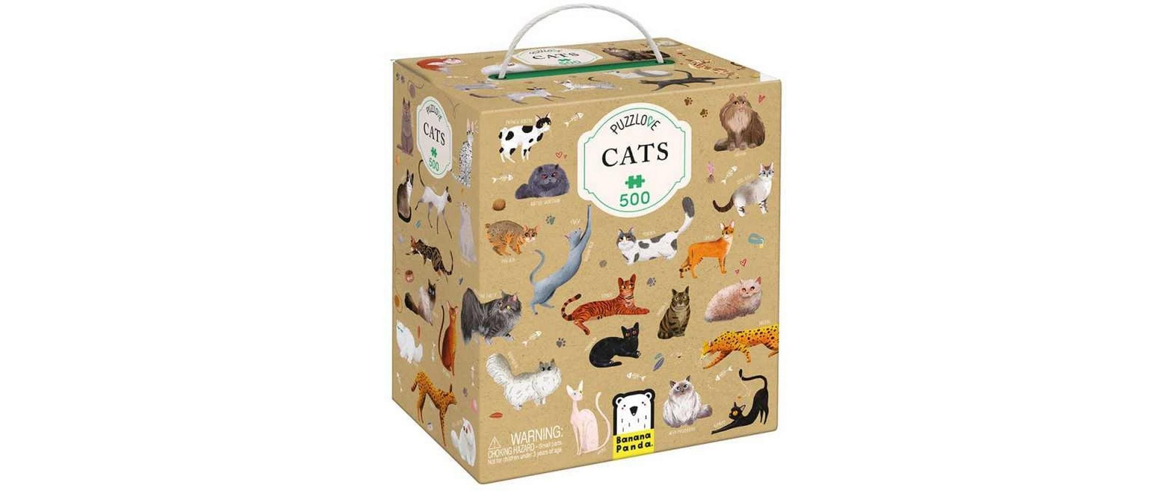   Puzzle »Banana Panda Puzzlove Cats 500 Teile« Englisch