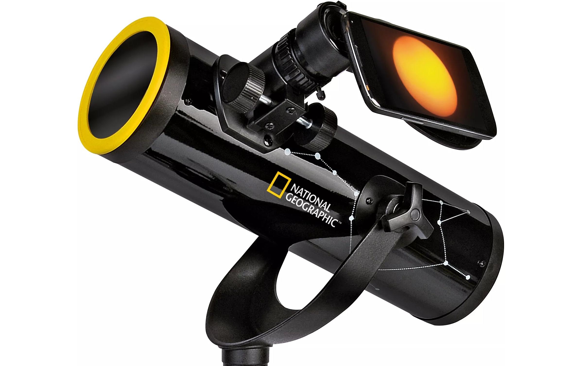 NATIONAL GEOGRAPHIC Teleskop »mit Sonnenfilter 76/350«