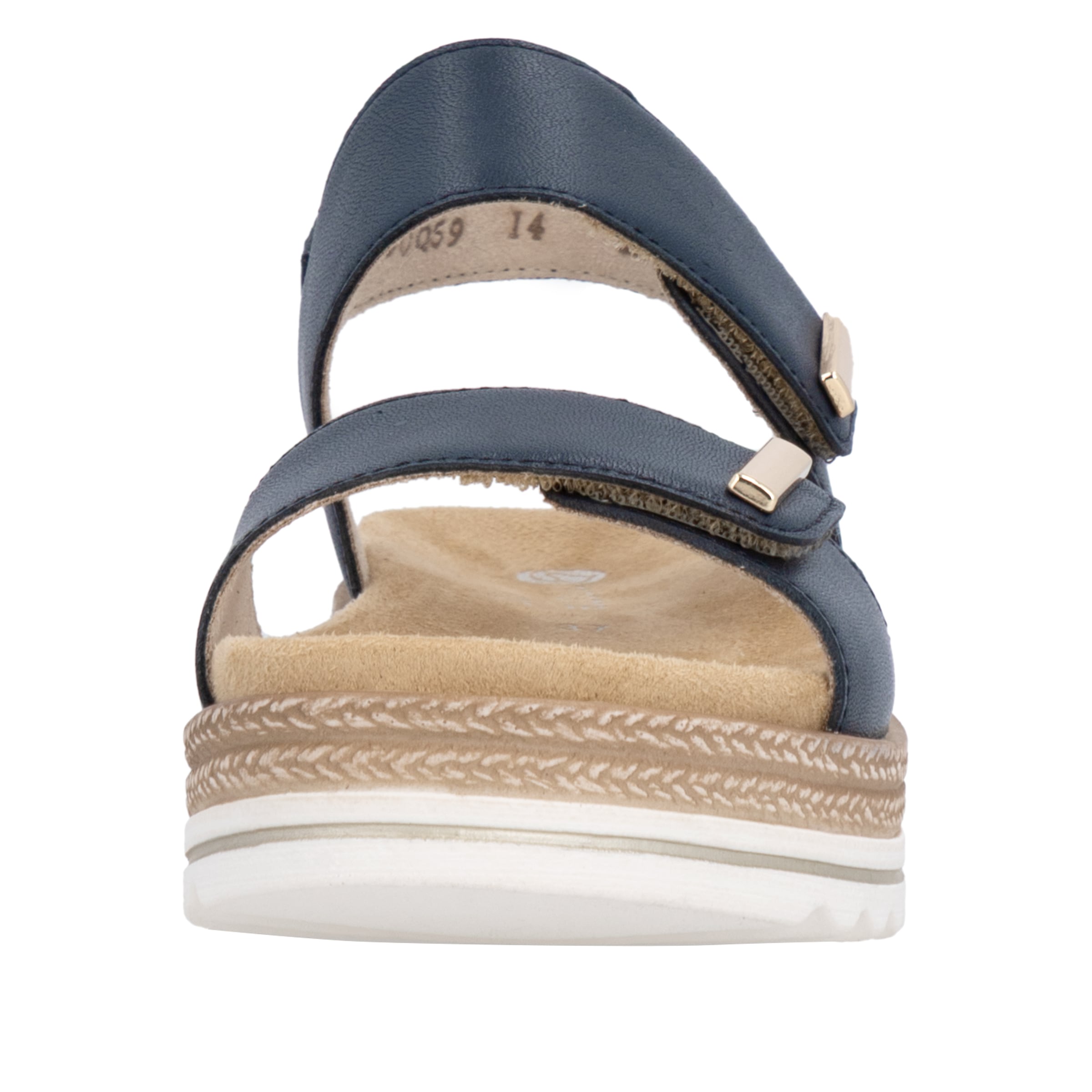Remonte Sandales compensées  sandale à brides, chaussure confortable avec éléments décoratifs