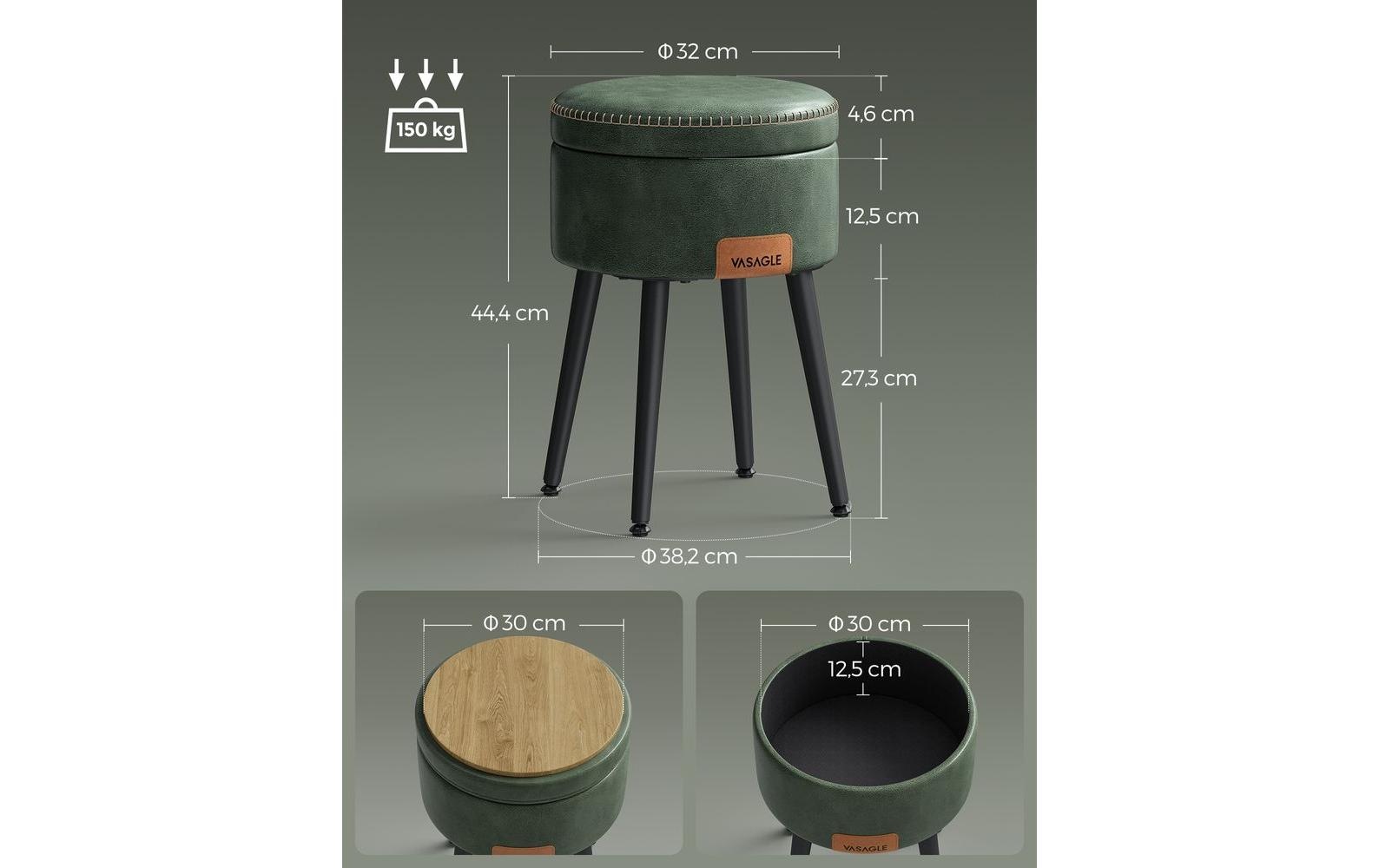 VASAGLE Tabouret »32 cm«