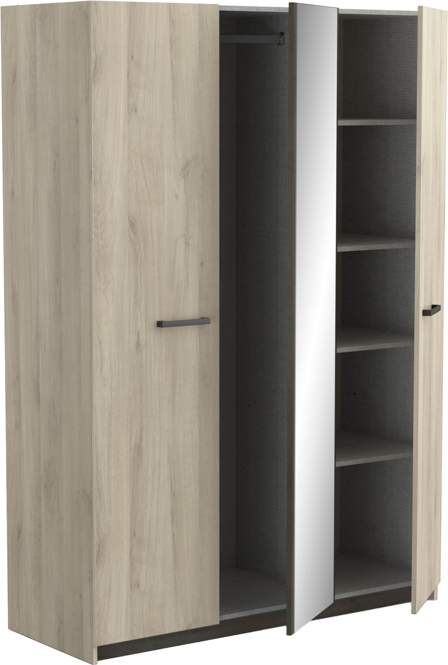 Demeyere GROUP Armoire pour enfants »Watson« ARMOIRE 3 PORTES/1 MIROIR