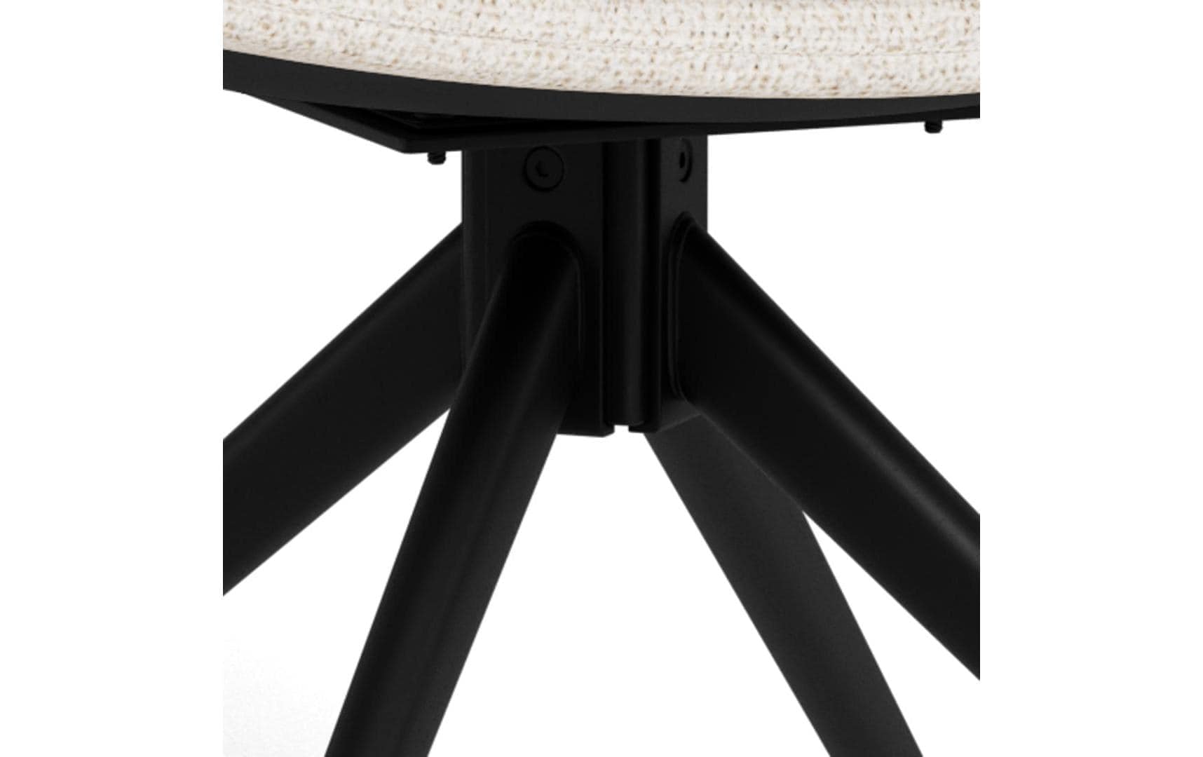 AC Design Chaise de salle à manger »Grafton, Polsterstuhl, Stuhl« (Set) 2 cuisStuhl,  Bouclé, L-Form, Drehfunktion, Sitzhöhe 48,5