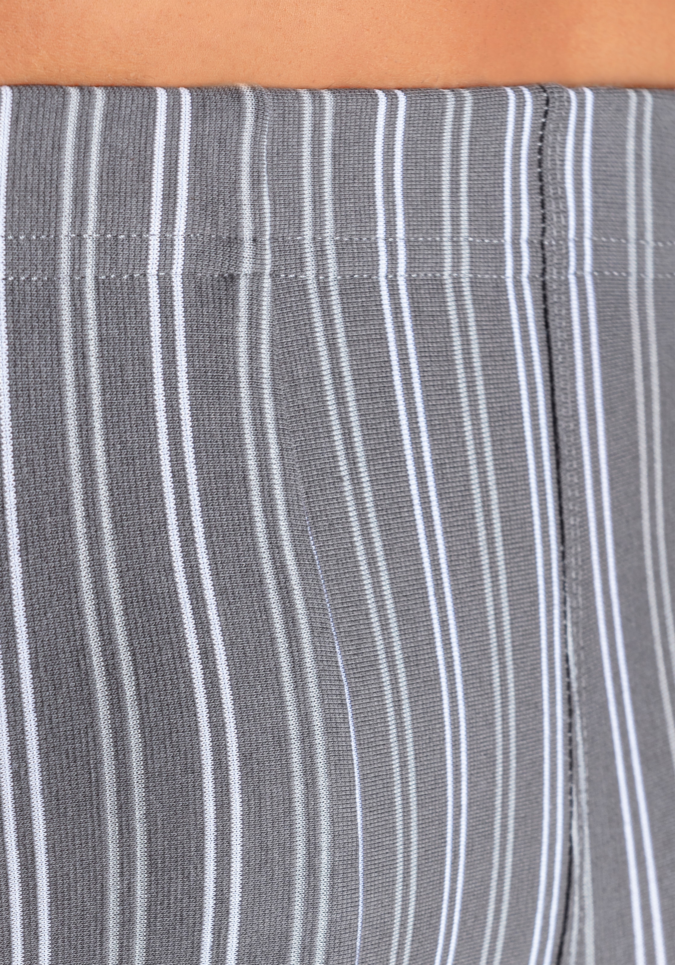 le jogger® Boxer »Boxershorts für Herren« Packung, 3 cuis tlg., mit garngefärbten Streifen