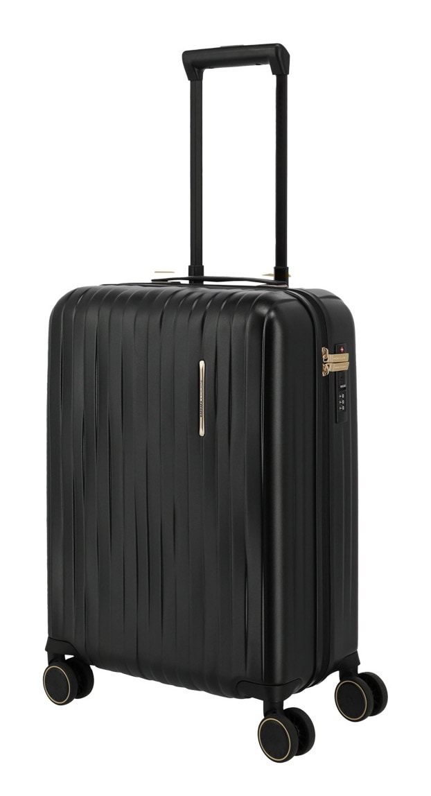 travelite Trolley à coque dure »BARBARA NOVELTY Reisekoffer Hartschale« 38 litre 4 Rollen Extension de volume – bagage de voyage élégant