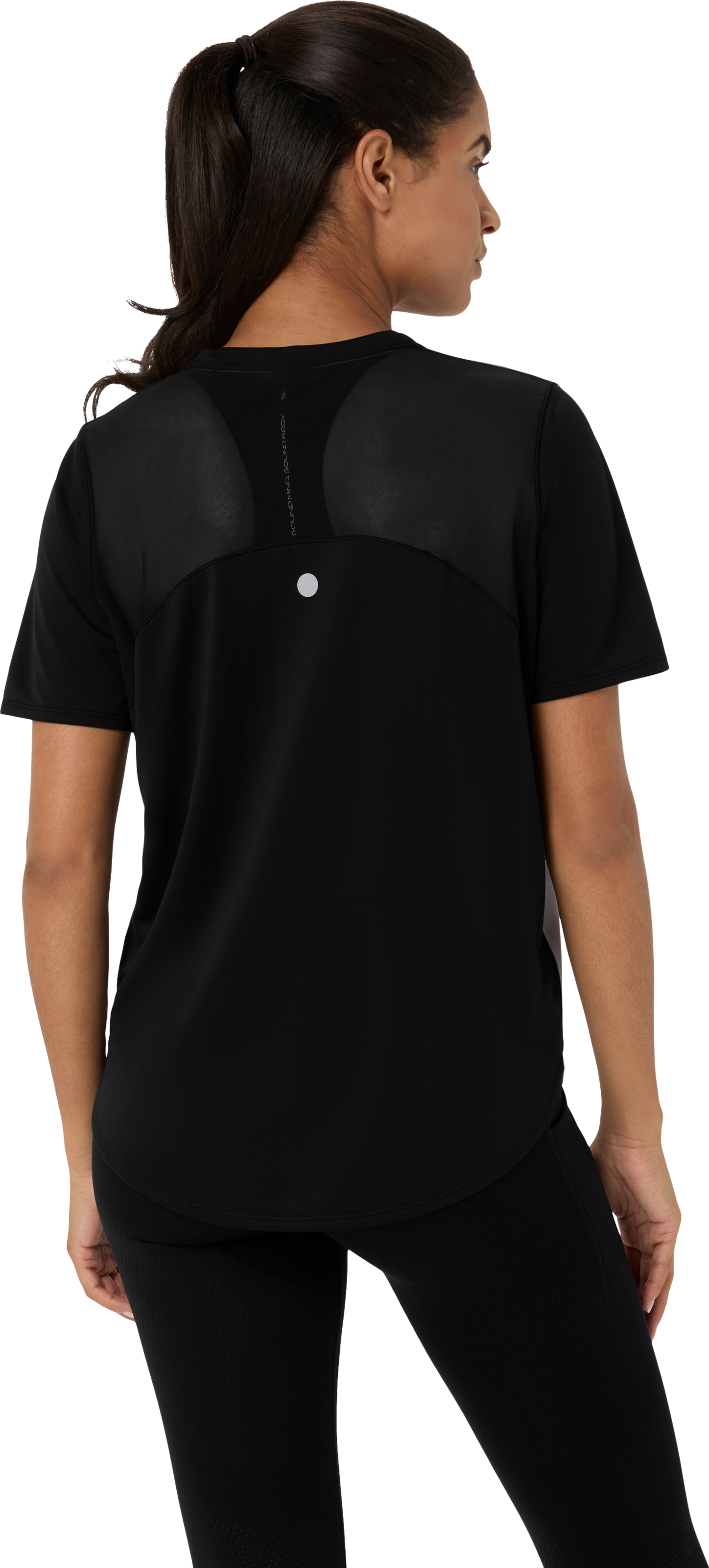 Asics T-shirt de course »ROAD FADE SS TOP« avec imprimé graphique sur le devant, matériau respirant