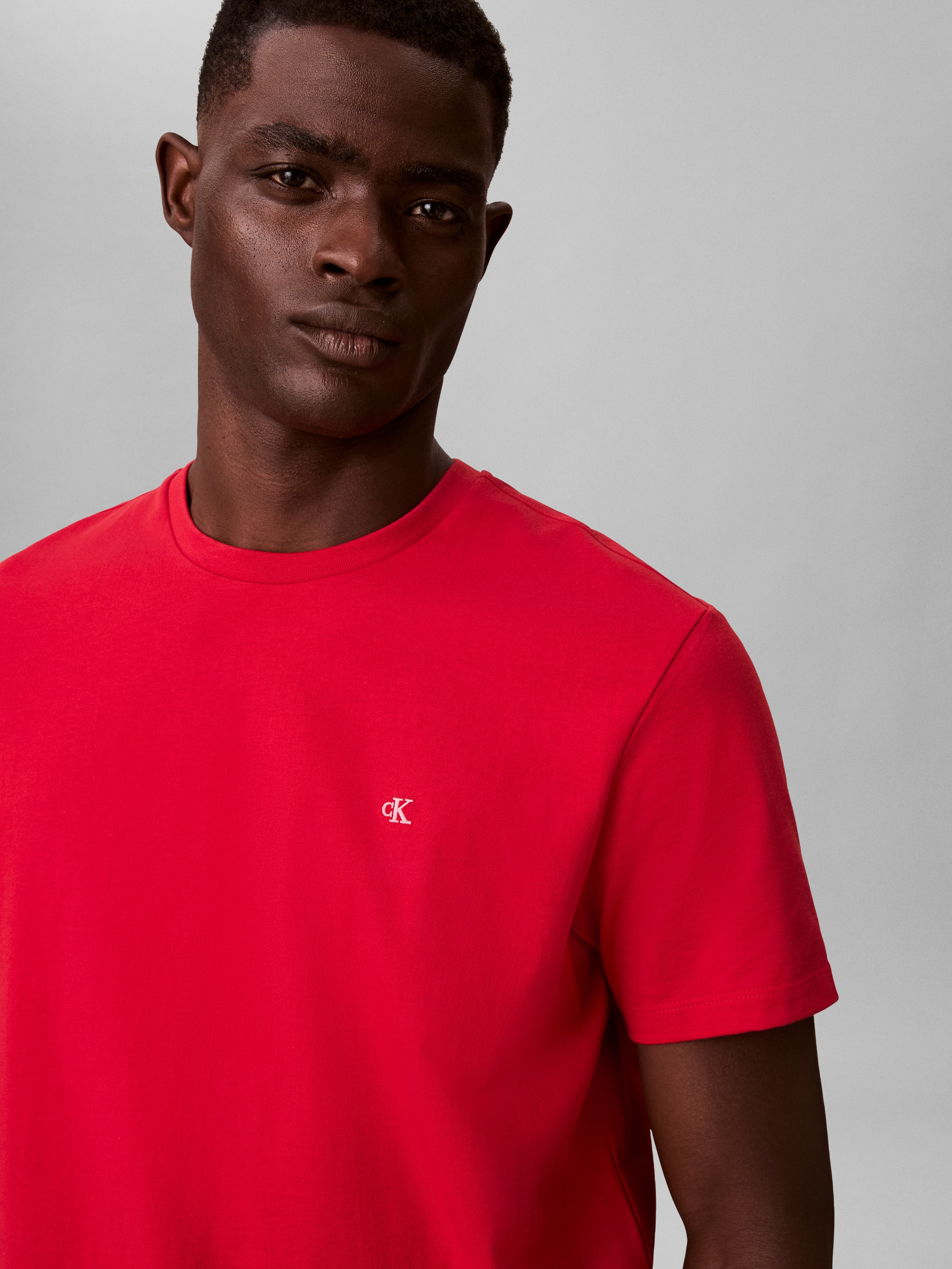 Calvin Klein Jeans T-shirt »CLASSIC MONOGRAM« regular fit, Rundhalsausschnitt