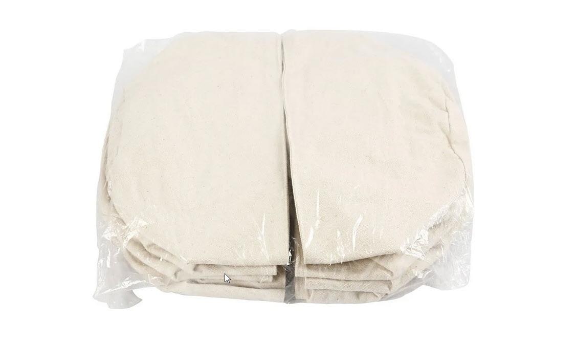 creativ company Aufbewahrungskorb »Stoffbeutel Baumwolle 10 Stück Weiss«