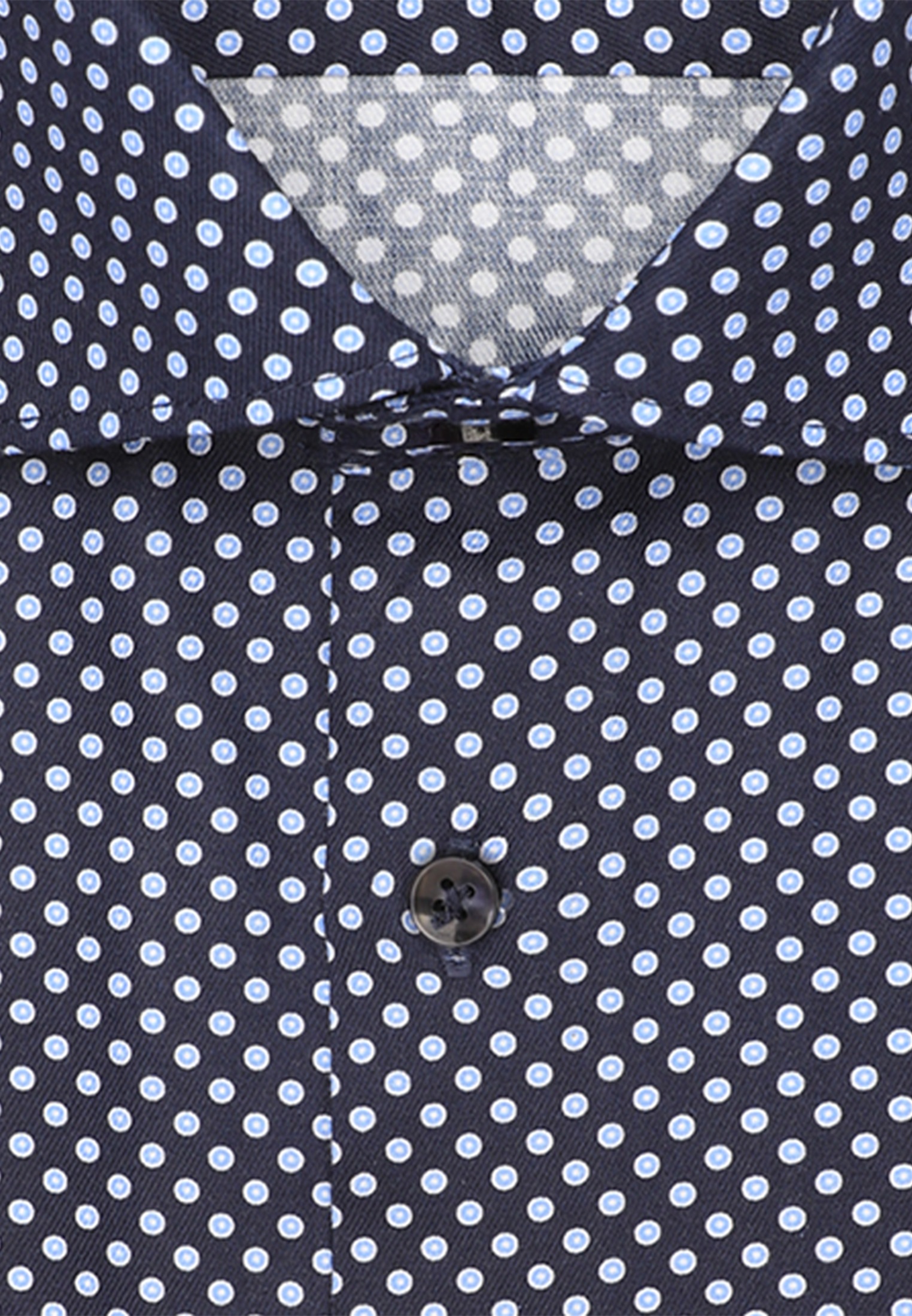 seidensticker Businesshemd »Schwarze Rose« X-Slim 1/1 Kentkragen Druck