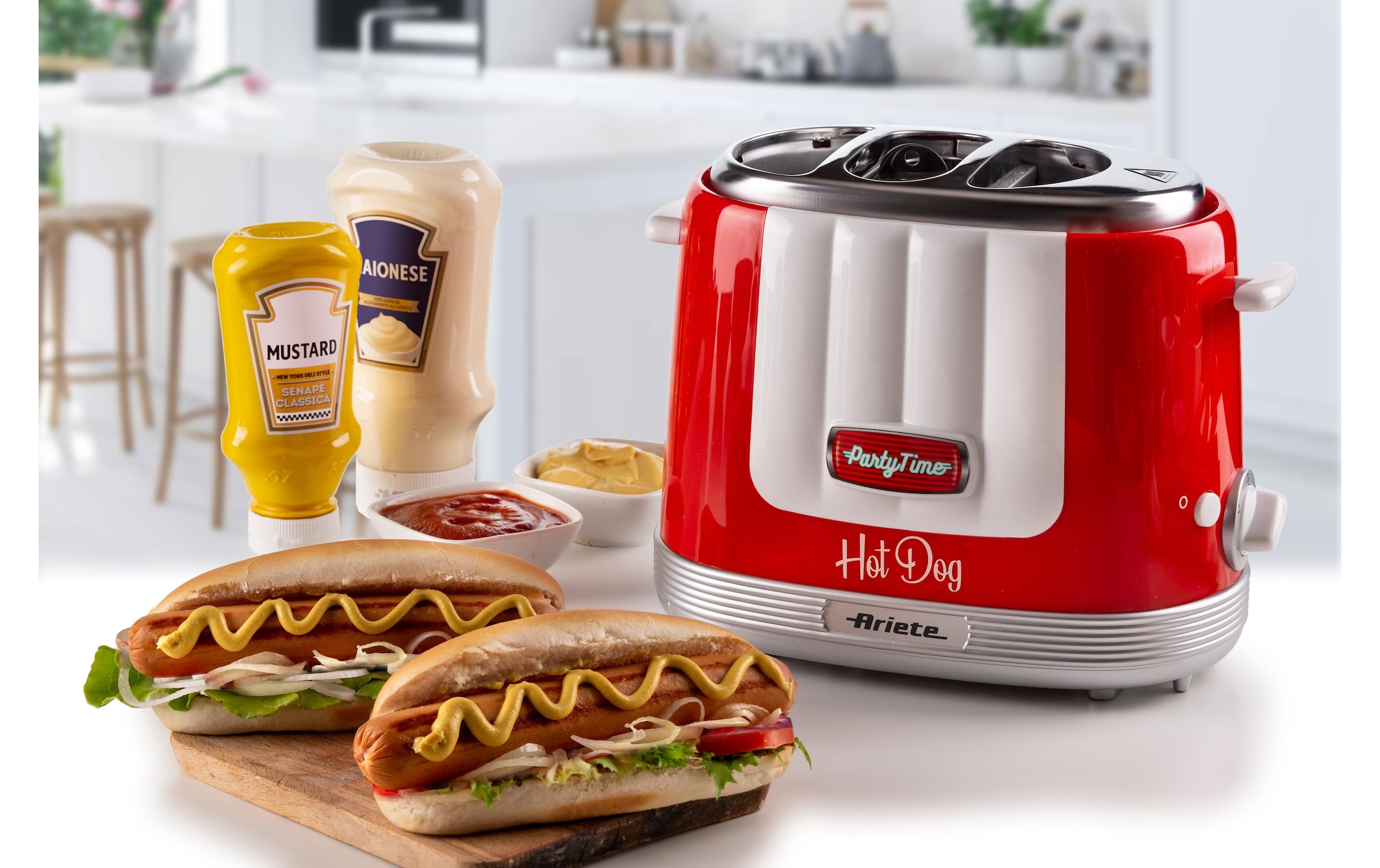 Ariete Appareil à hot-dogs »Ariete Party Time« 650 W