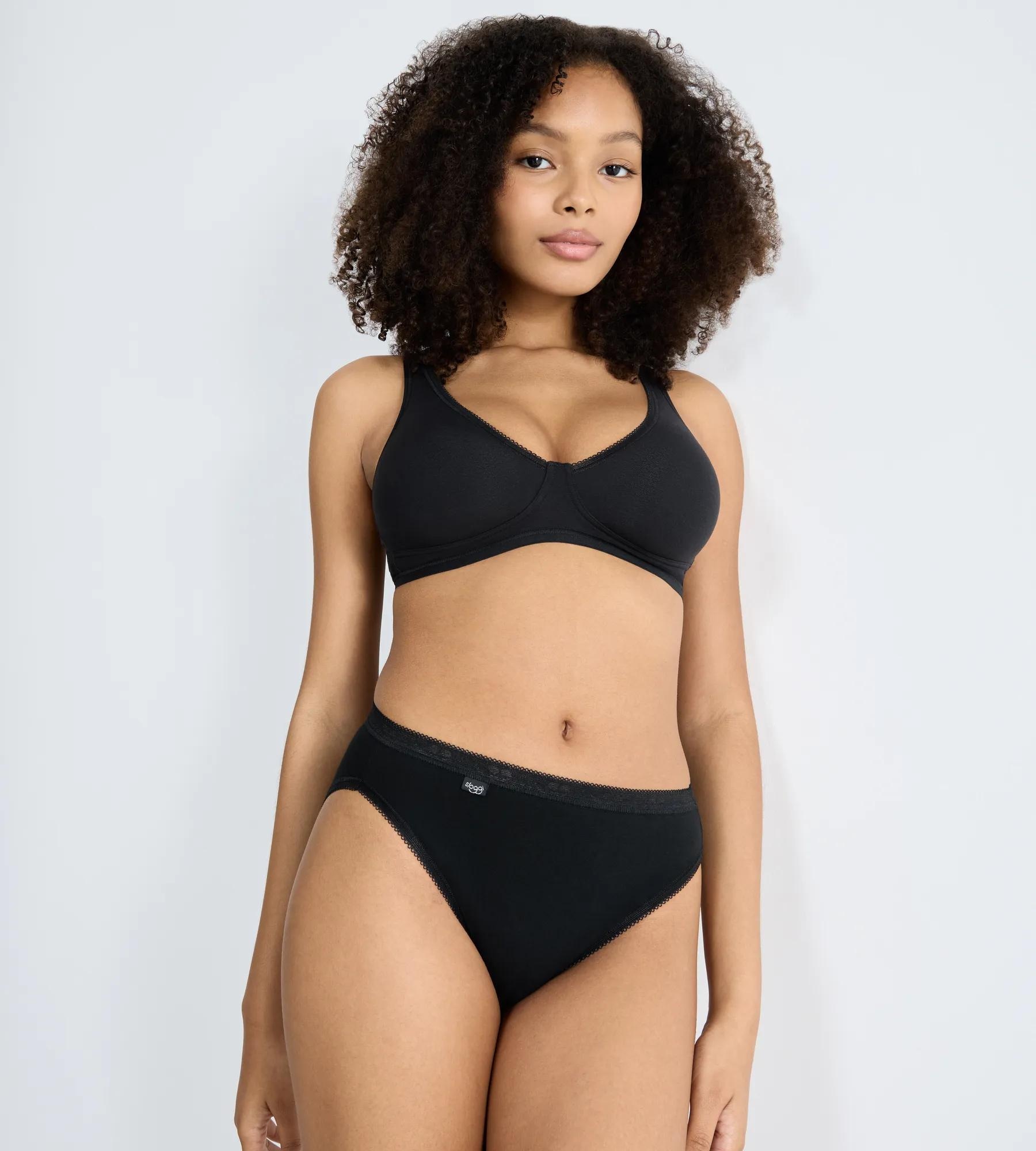 sloggi Slip tai »Basic+« ceinture élastique, coutures douces, mélange de coton, respirant