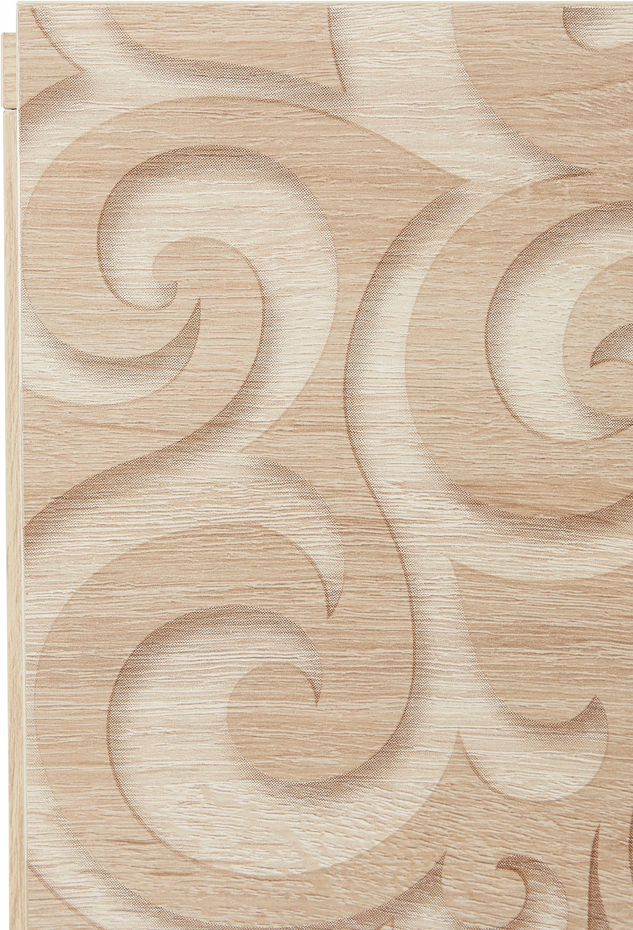 Home affaire Sideboard »Miro« Breite 241 cm mit dekorativem Siebdruck