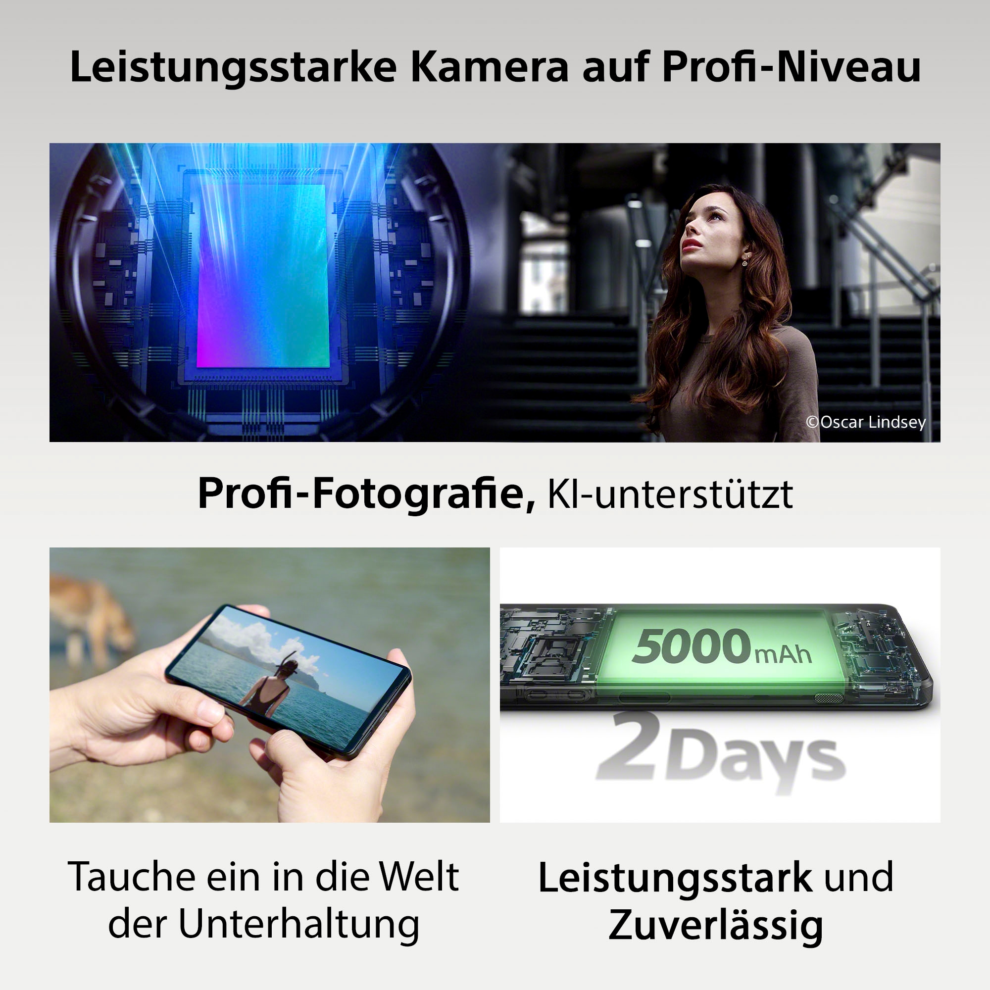 Sony Smartphone »Xperia 1 VI« Khaki-Grün