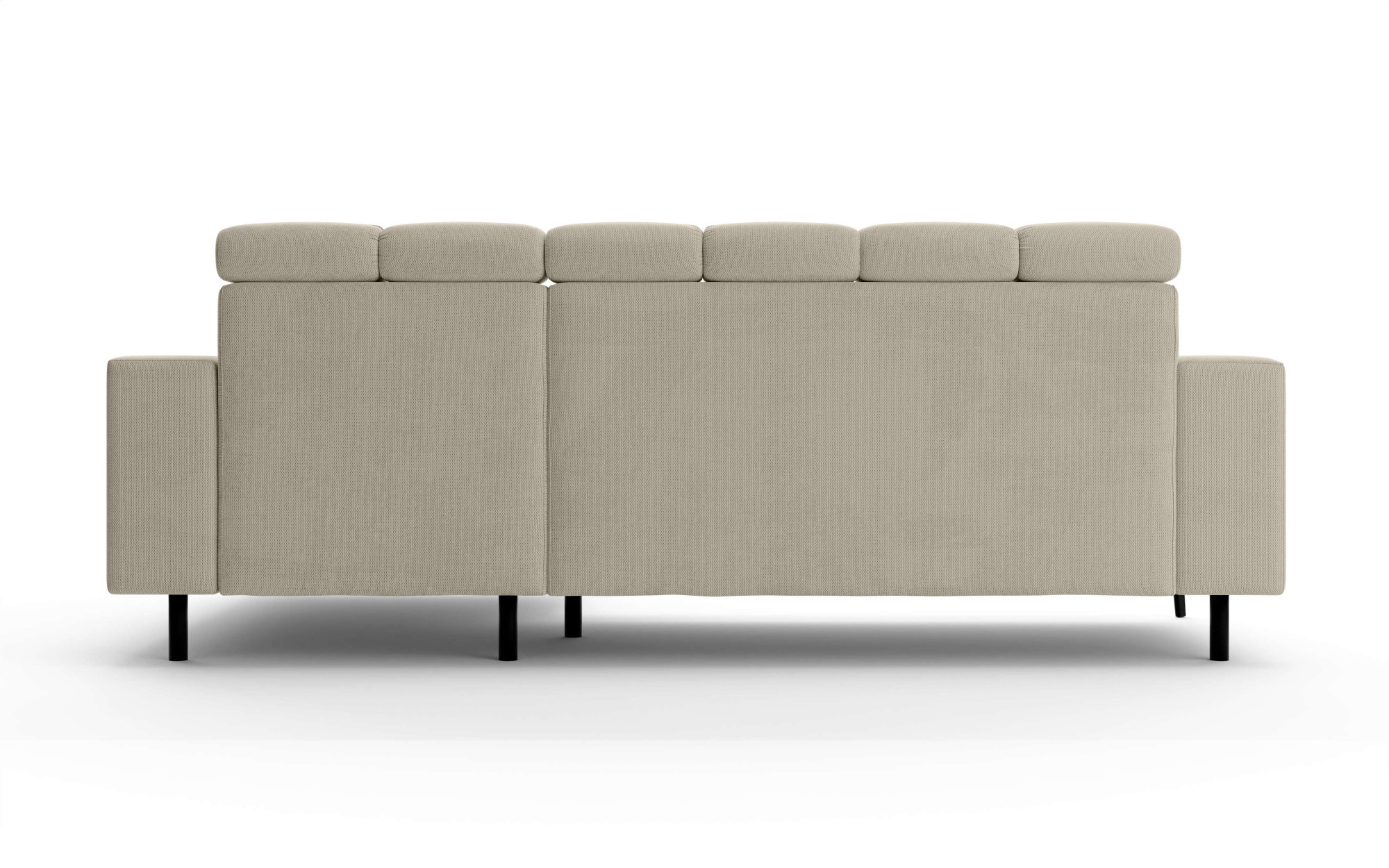 INOSIGN Canapé d'angle »CAZIE , Designsofa, L-Form, trendige Bubble-Optik,« L-Form mit Wellenunterfederung, Recamiere rechts/links bestellbar