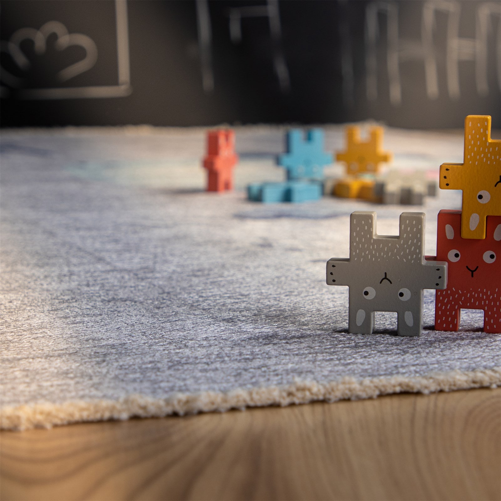 Kayoom Tapis pour enfants »Joanna 626« Rectangulaire 9 mm Höhe Kurzflor, Drache, Dino