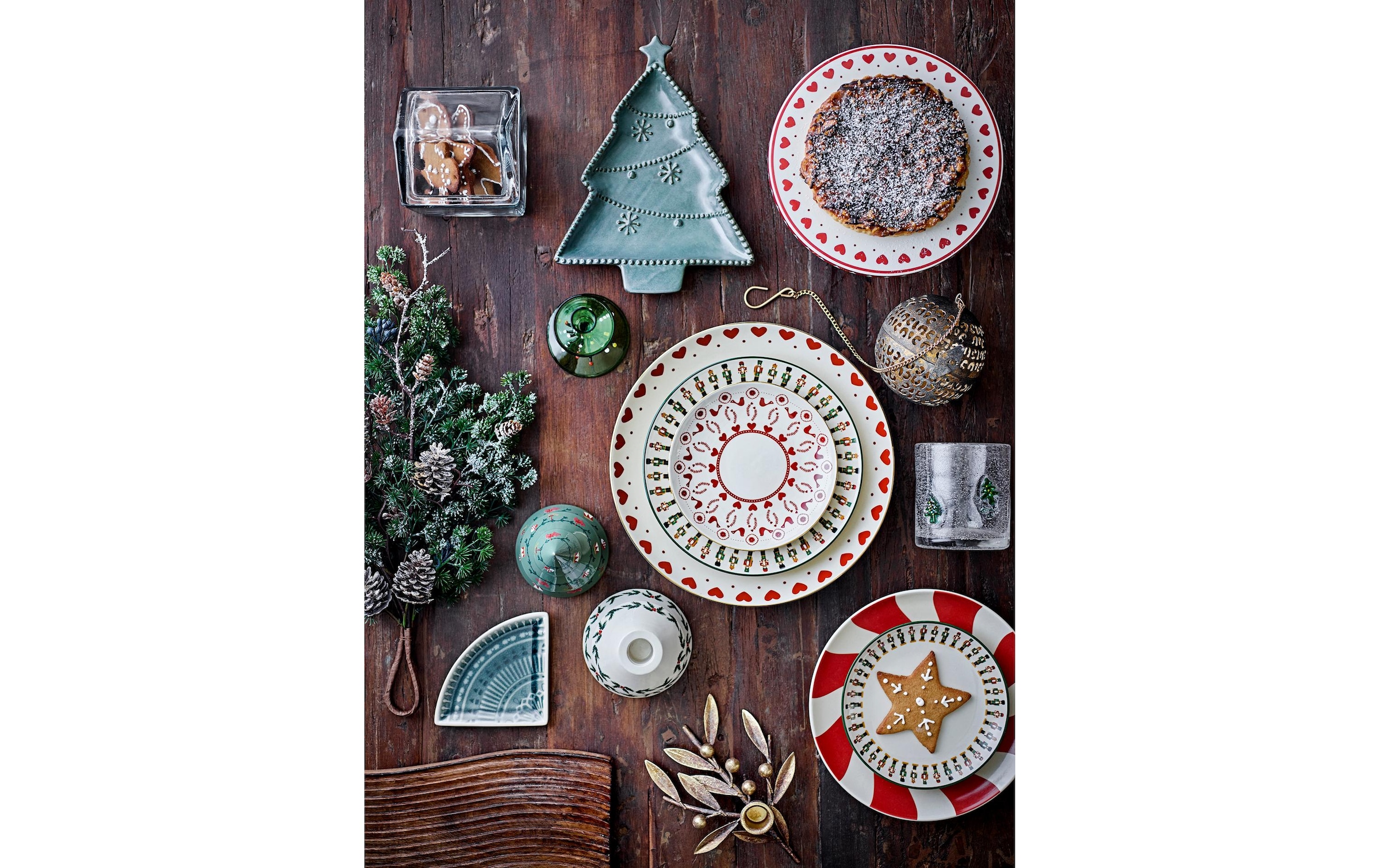 Bloomingville Servierplatte »Alder 1 Stück« Servierteller aus Keramik