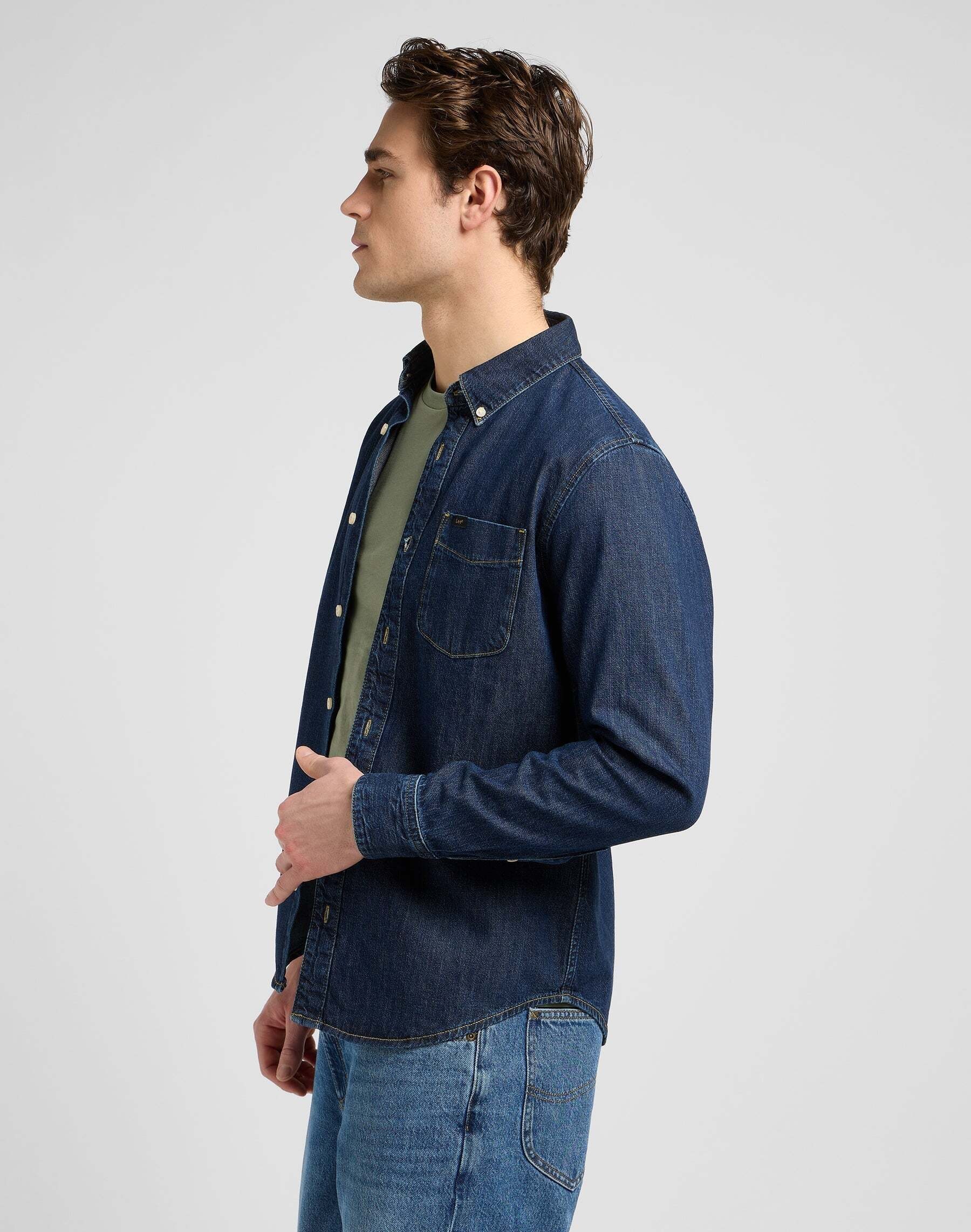 Lee® Jeanshemd »Lee Jeanshemd Lee Button Down«