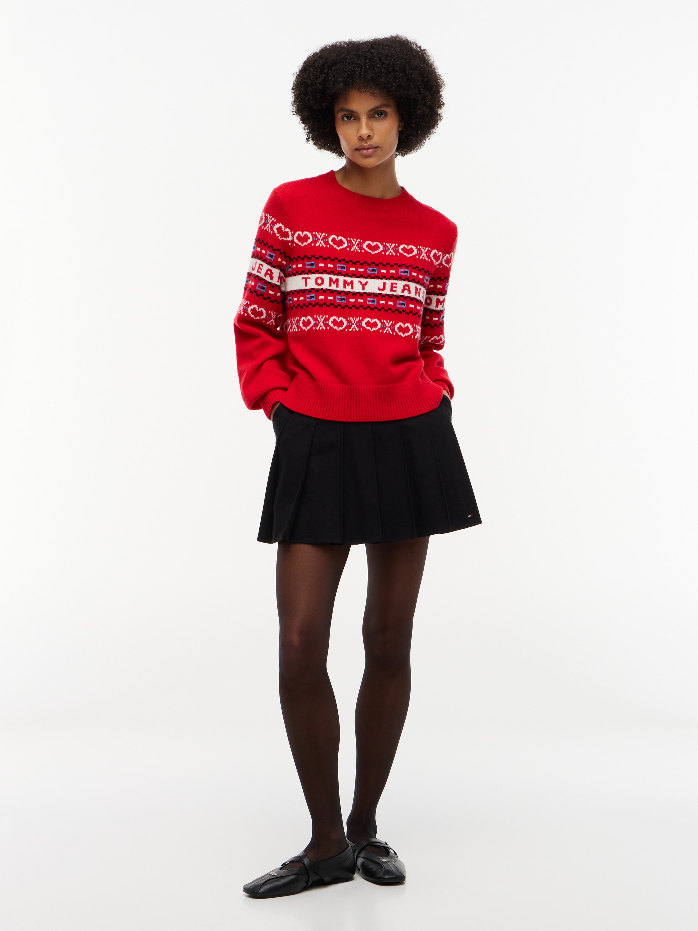 Tommy Jeans Pull en laine »TJW SWEATER« Wolle
