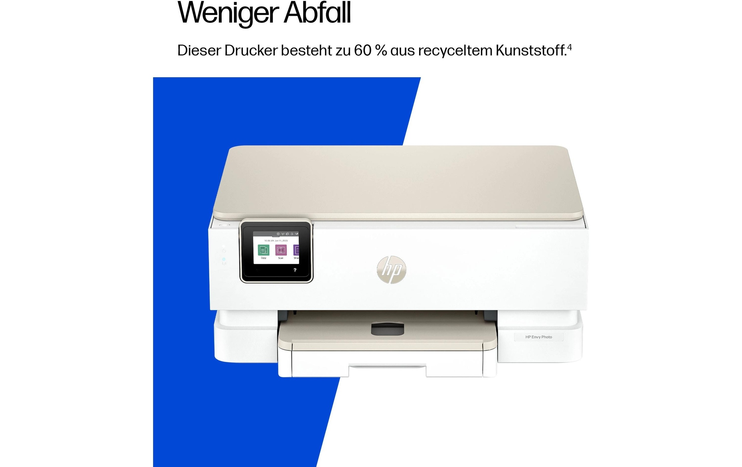 HP Imprimante multifonctions »Envy Photo 7230 (B63JVB)« 6 mois d'essai HP Instant Ink offerts jusqu'au 31.07.2026