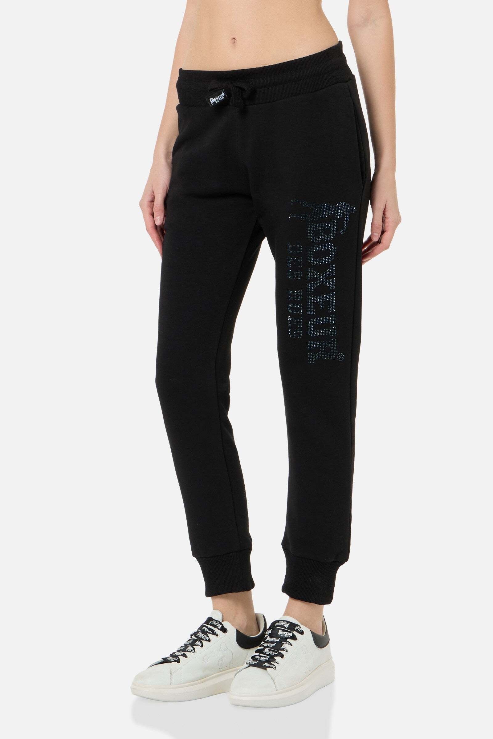 BOXEUR DES RUES Sweatpants »BOXEUR DES RUES Jogginghose Rhinestone Regular«