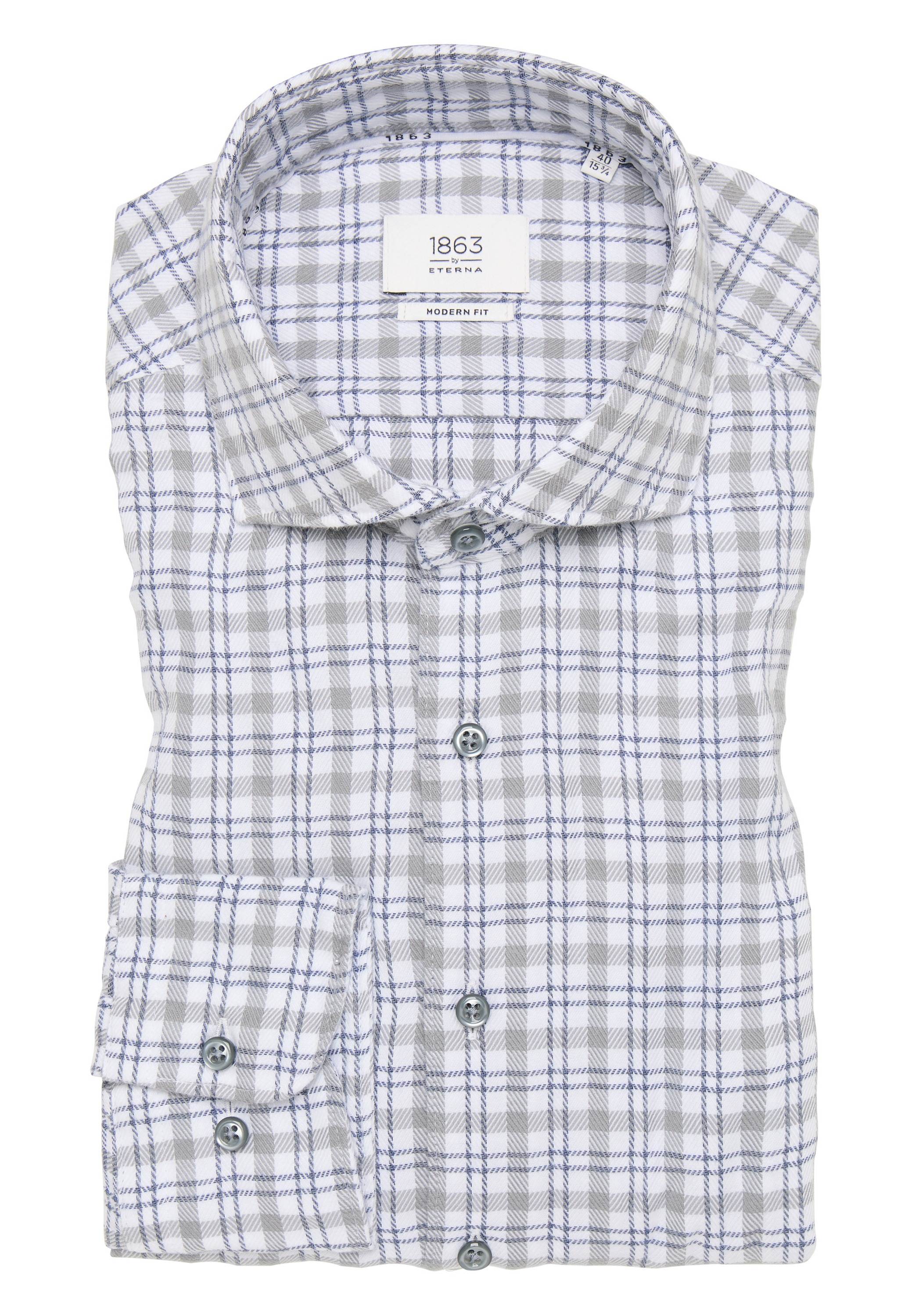 Eterna Chemise à manches longues »MODERN FIT« EASY IRON (bügelleicht)