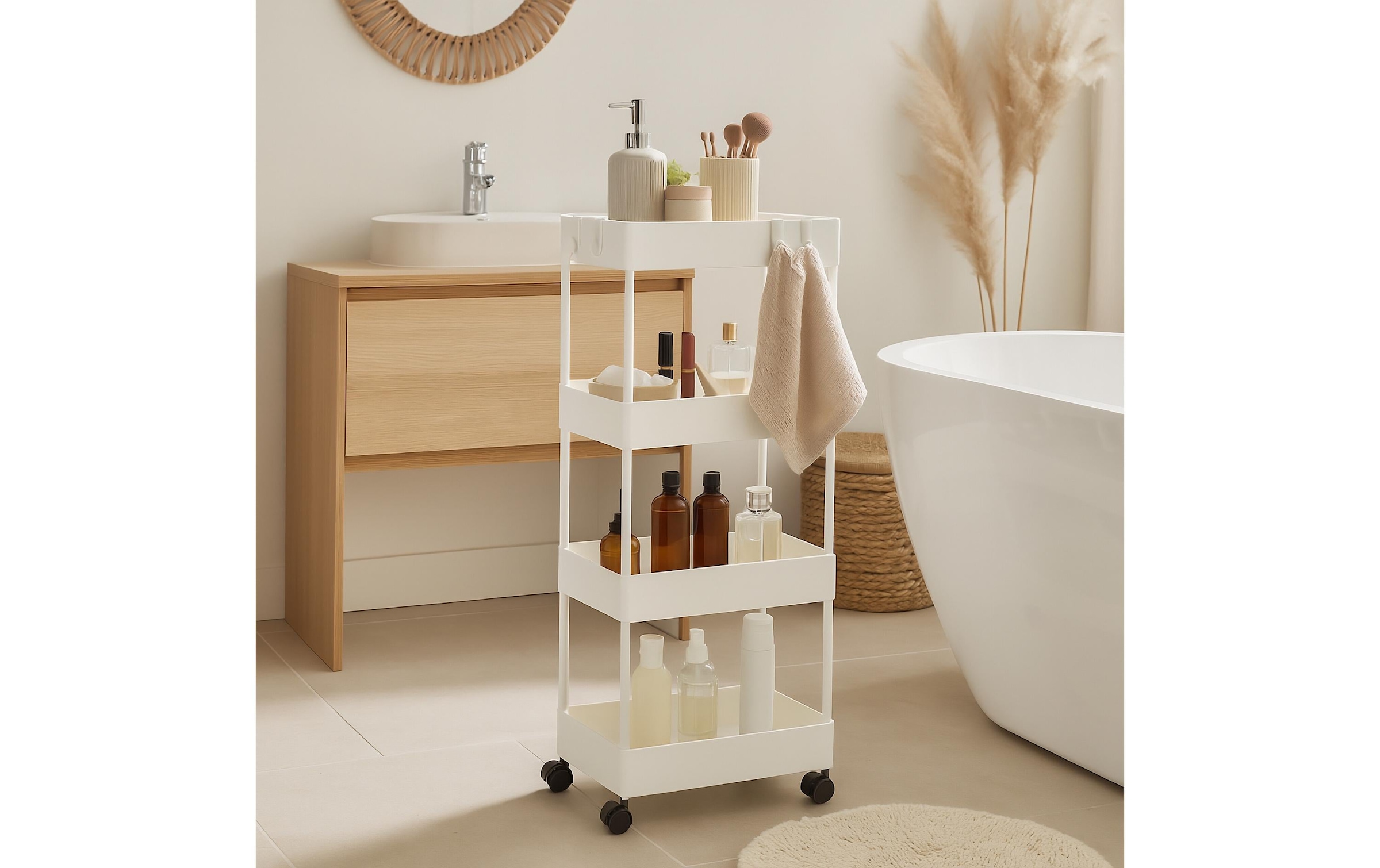 relaxdays Balance de cuisine »40 x 93 x 22 cm«