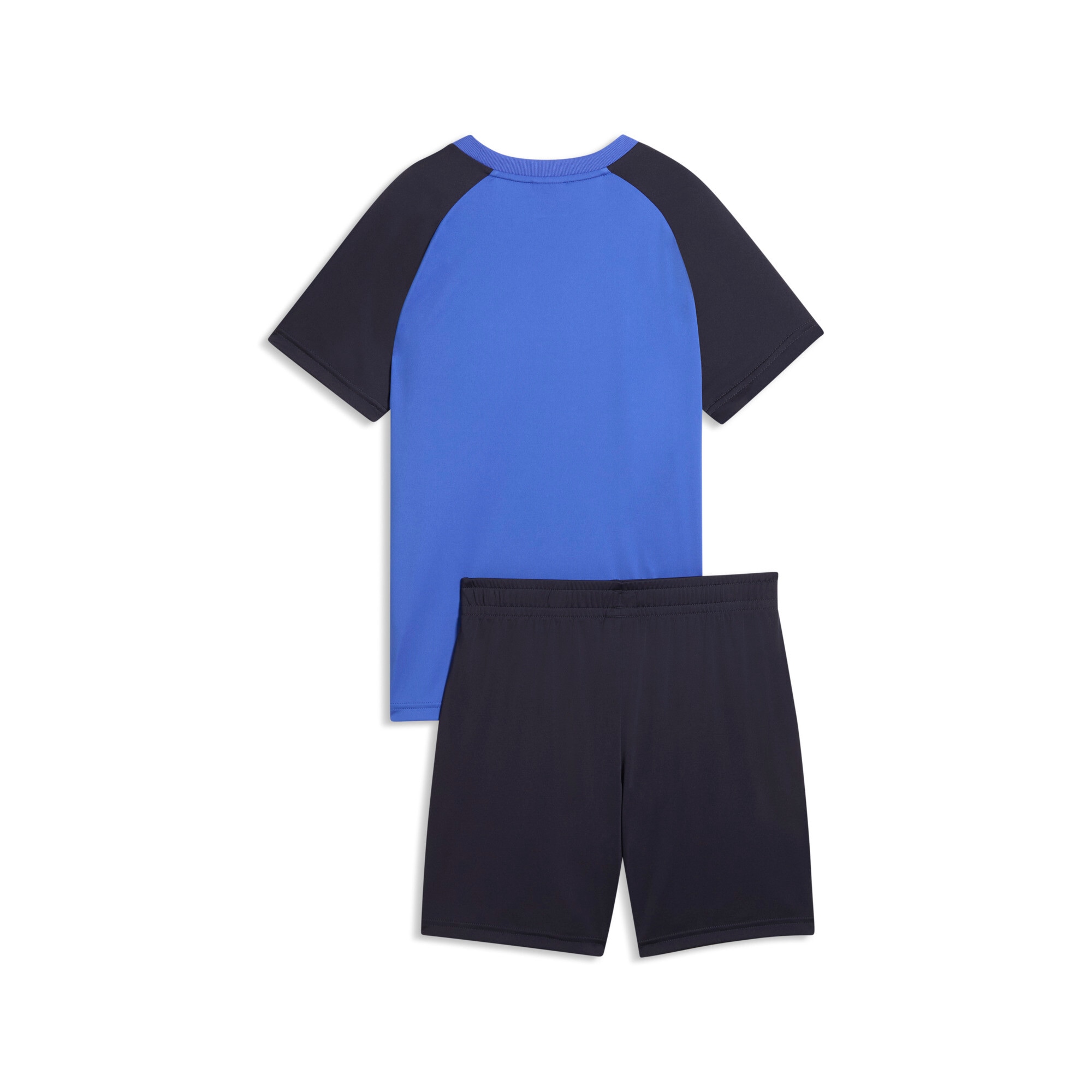 PUMA Combinaison d'entraînement »ESS NO.1 LOGO POLY TEE AND SHORTS SET B« 2 pièces ensemble deux pièces, avec technologie DryCELL, respirant