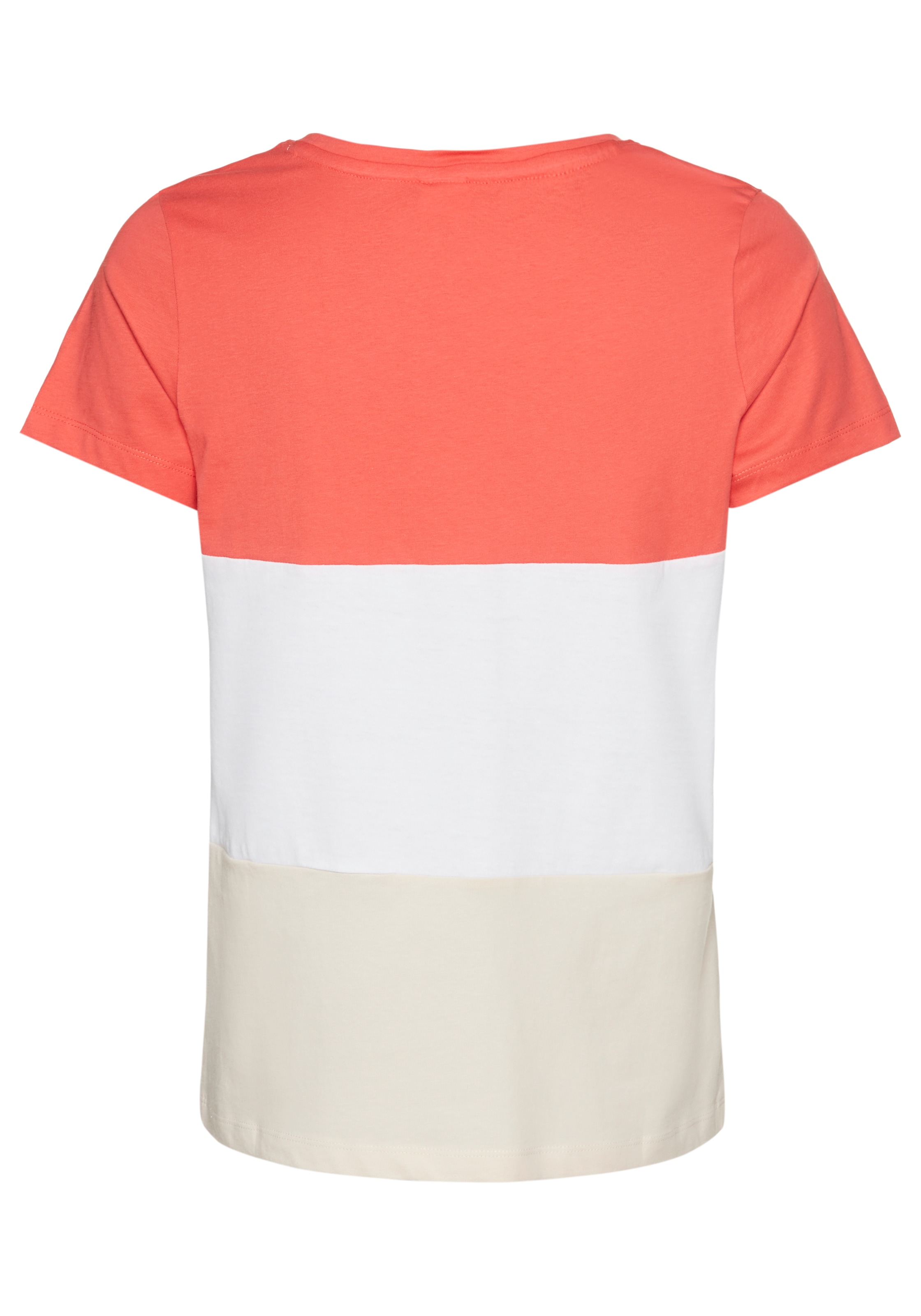 KangaROOS T-shirt im Colorblock-Design