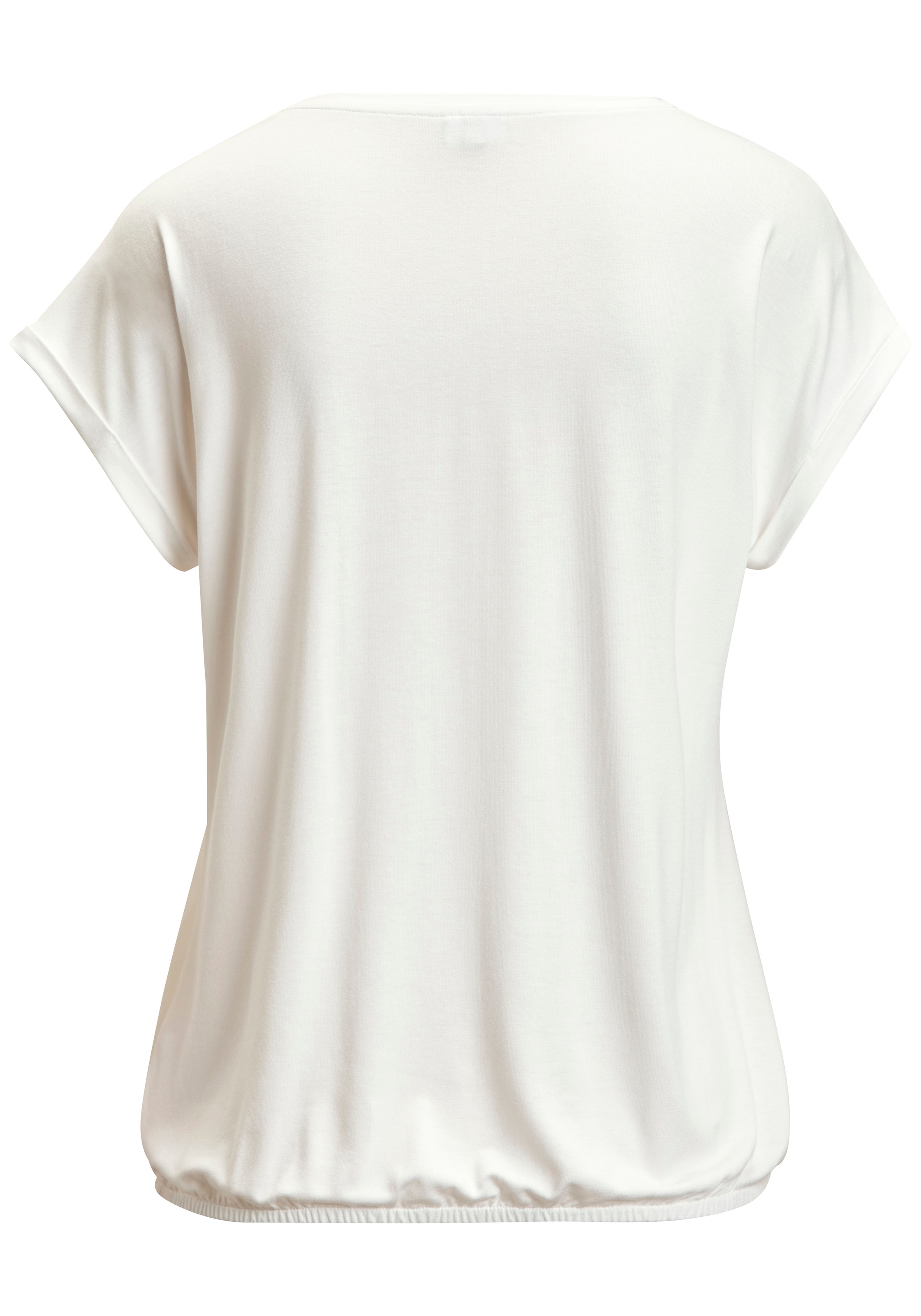 Vivance T-shirt à manches courtes »mit floralem Print« aus weichem Viskose-Stretch