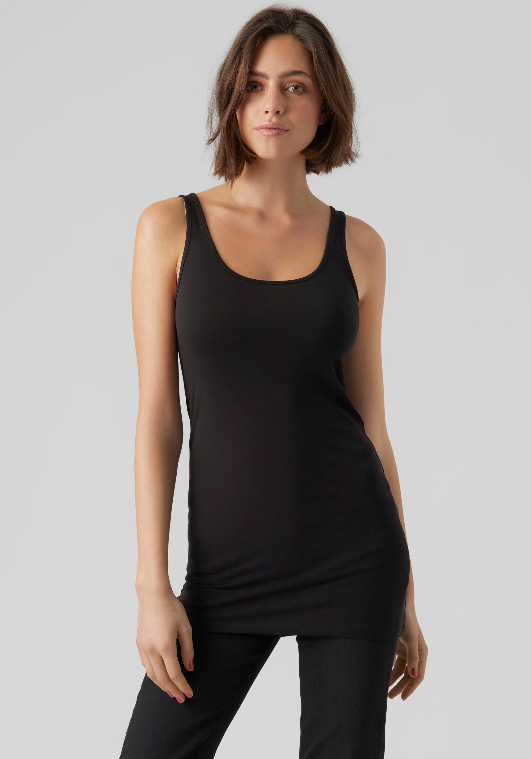 Vero Moda Débardeur »VMMAXI MY SOFT LONG TANK TOP 2-PACK« Packung, 2 cuis
