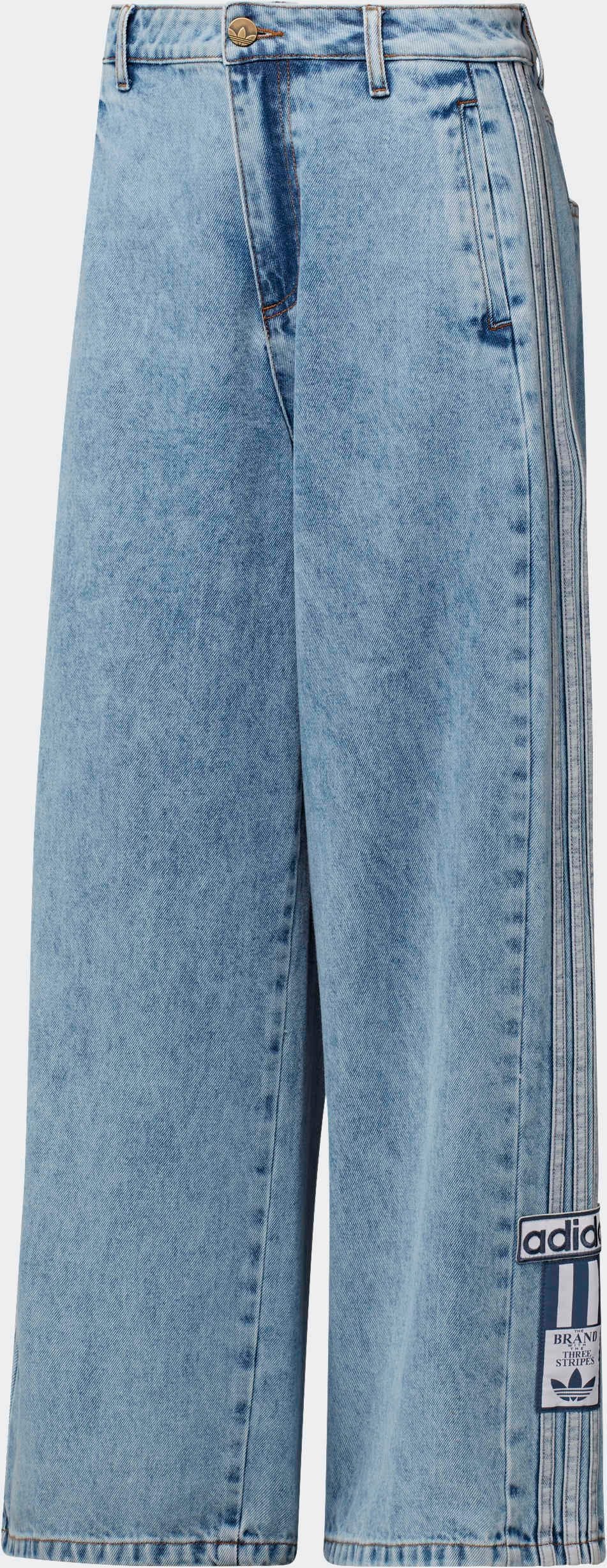 adidas Originals Pantalon de sport »ADIBREAK, WEITES BEIN, MITTELHOHER BUND«  Jeans, coupe décontractée